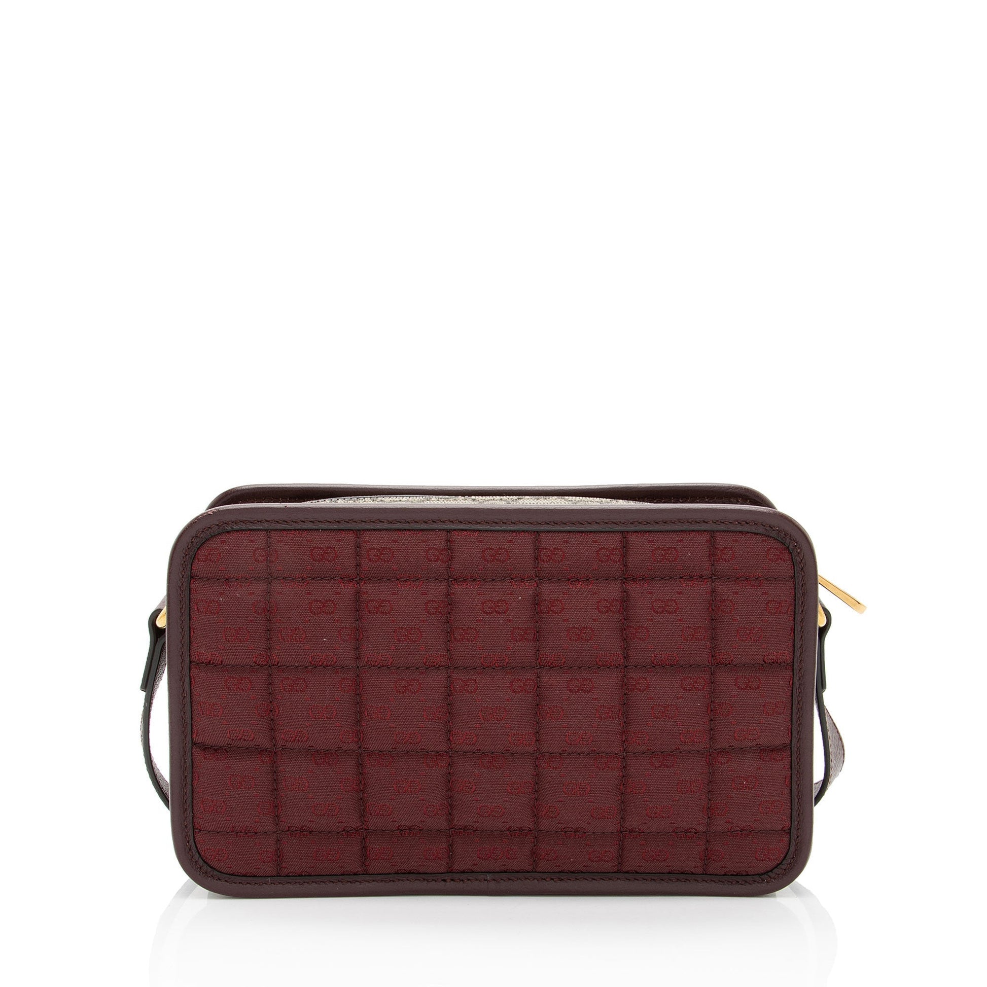 Gucci Mixed MIni GG Canvas Quilted Mini Shoulder Bag