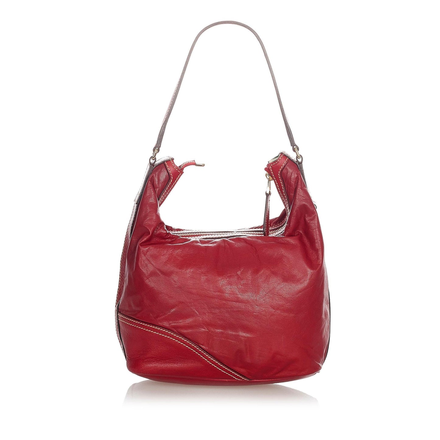 Gucci Leather Shoulder Bag Style 35