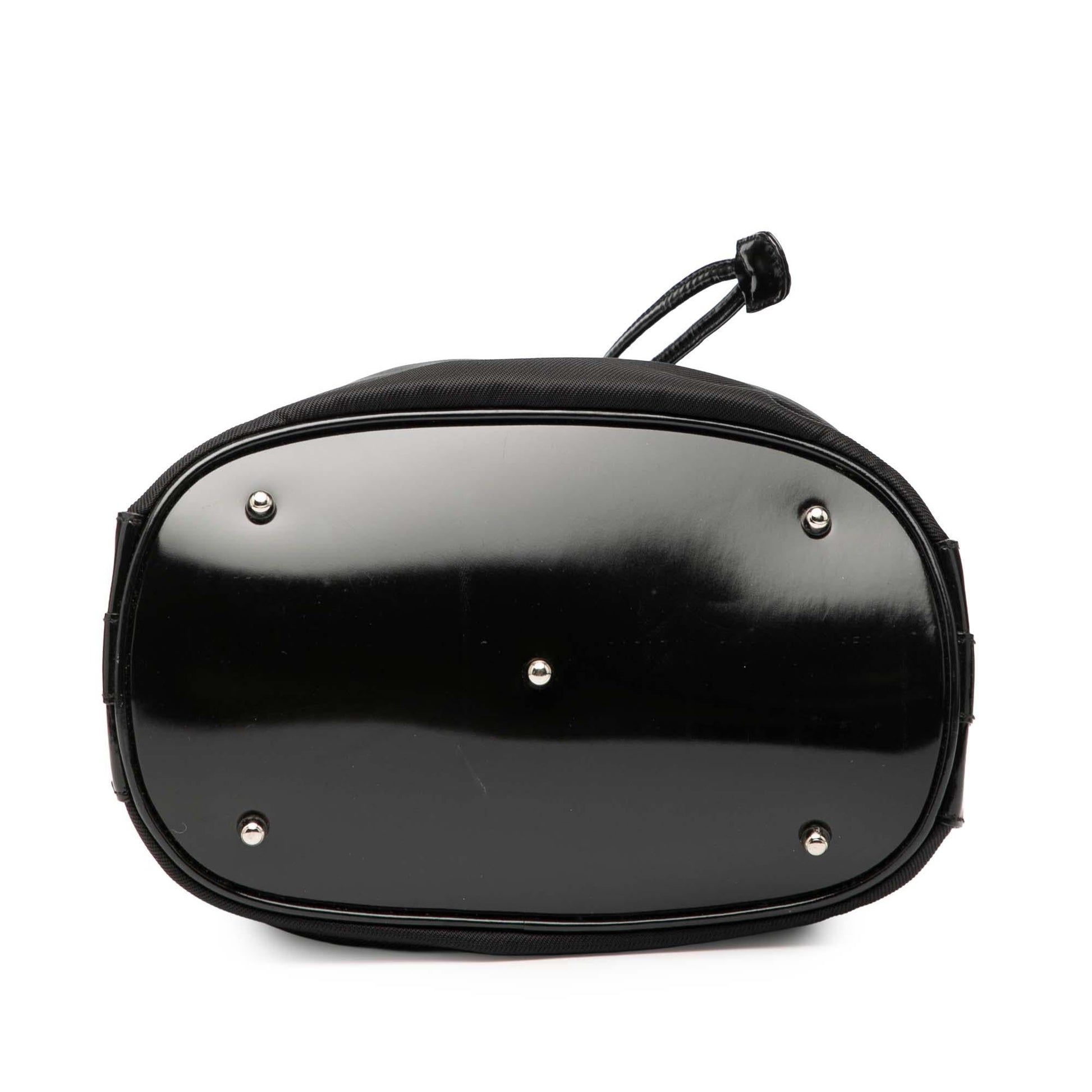 Gucci Nylon Bamboo Bucket Bag