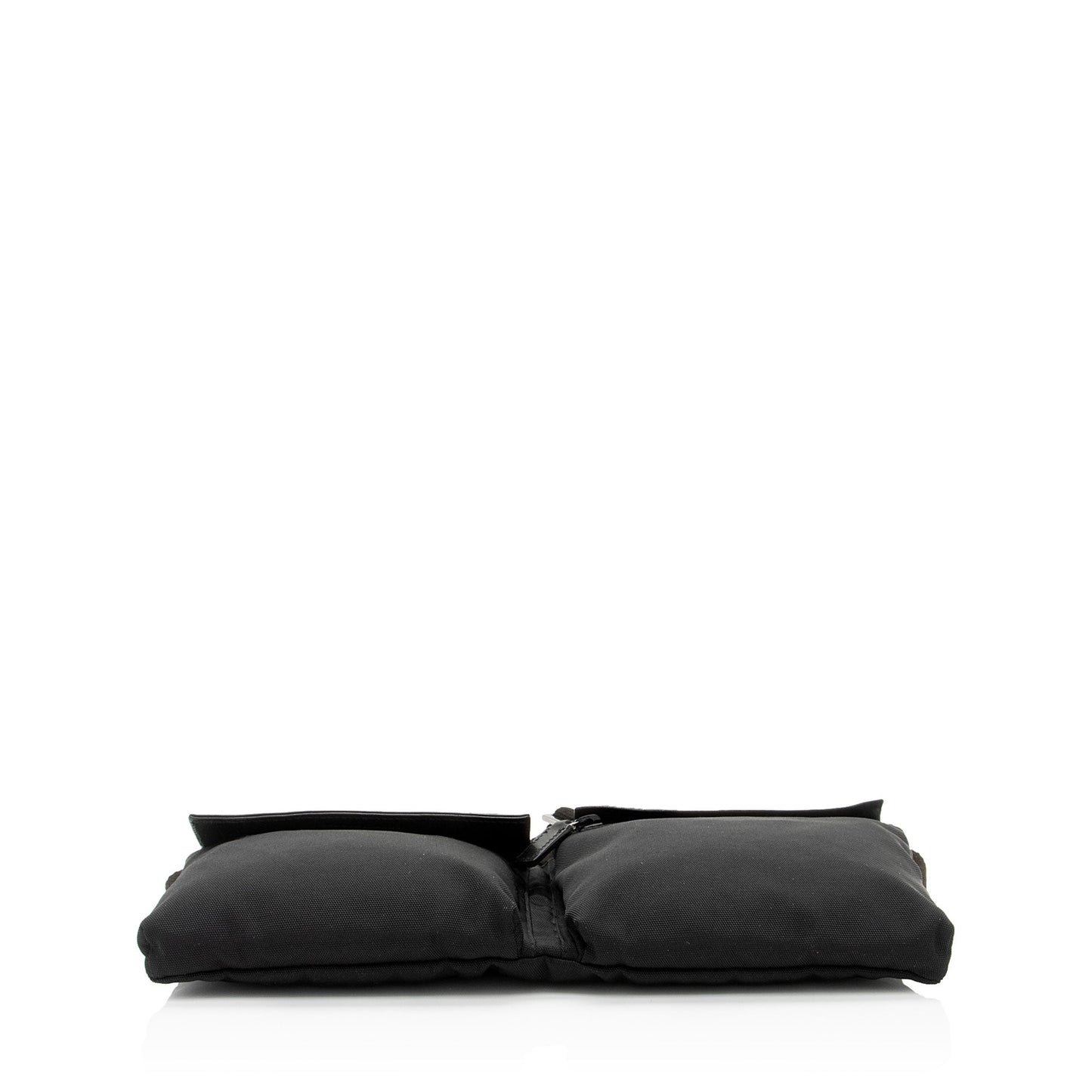 Gucci Nylon Leather Canvas Shoulder Bag