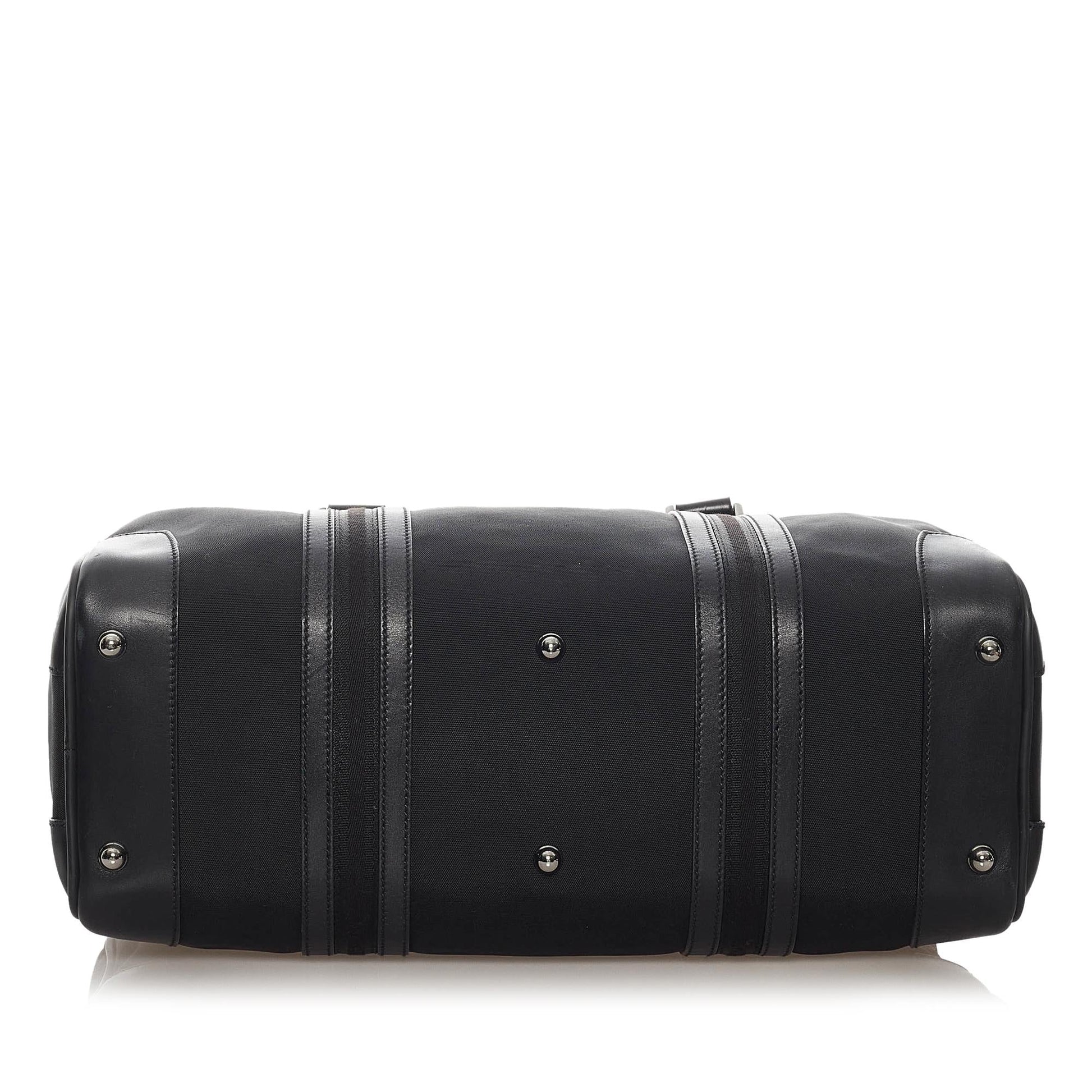 Gucci Nylon Boston Bag