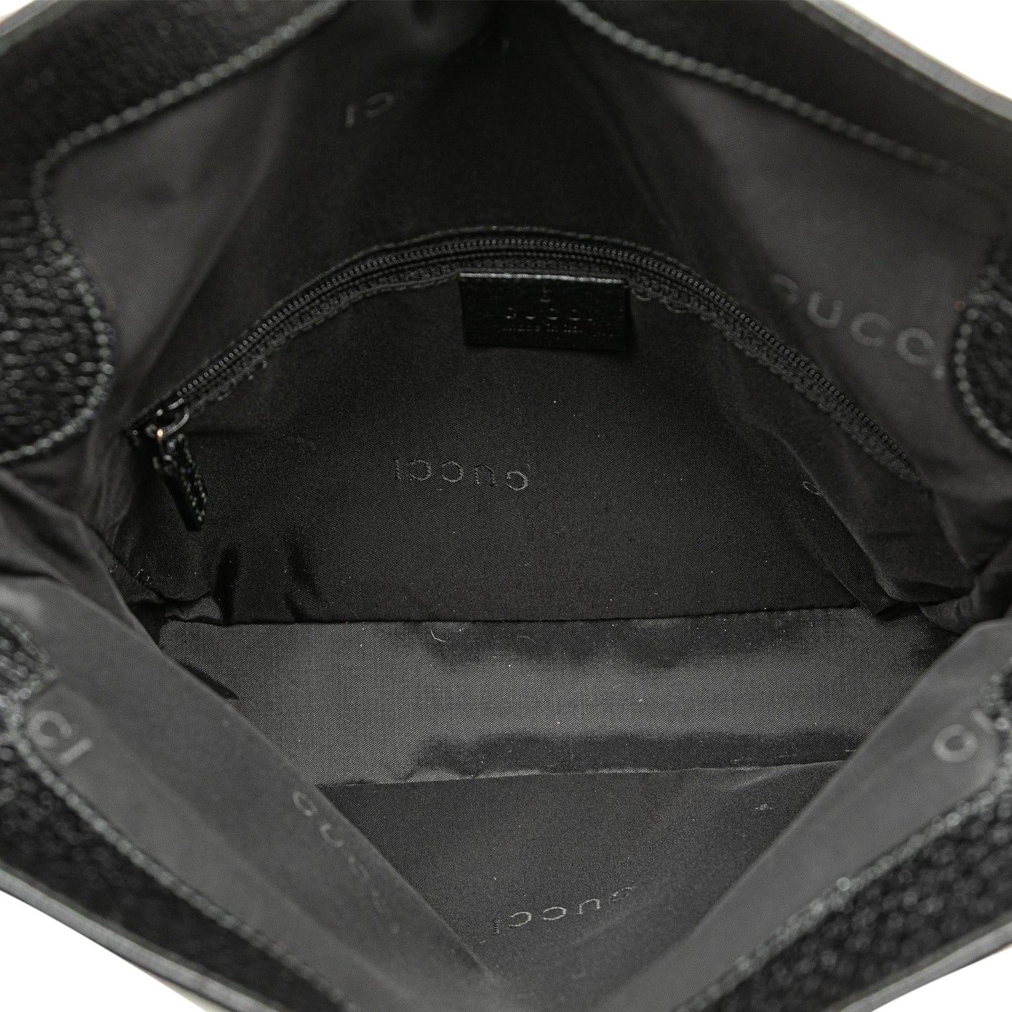 Gucci Nylon Jackie Shoulder Bag