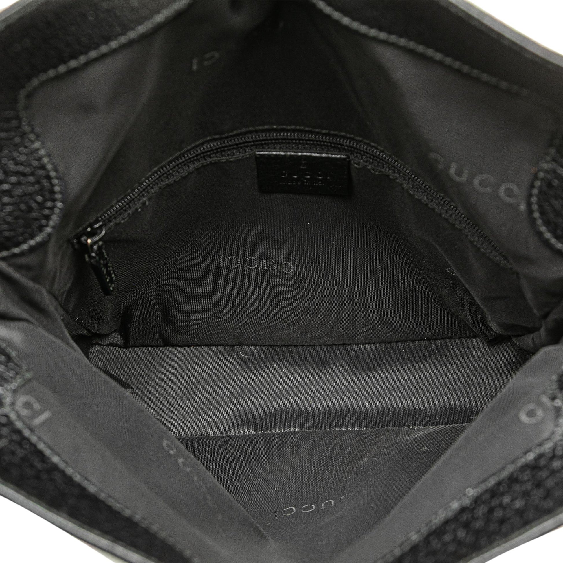 Gucci Nylon Jackie Shoulder Bag