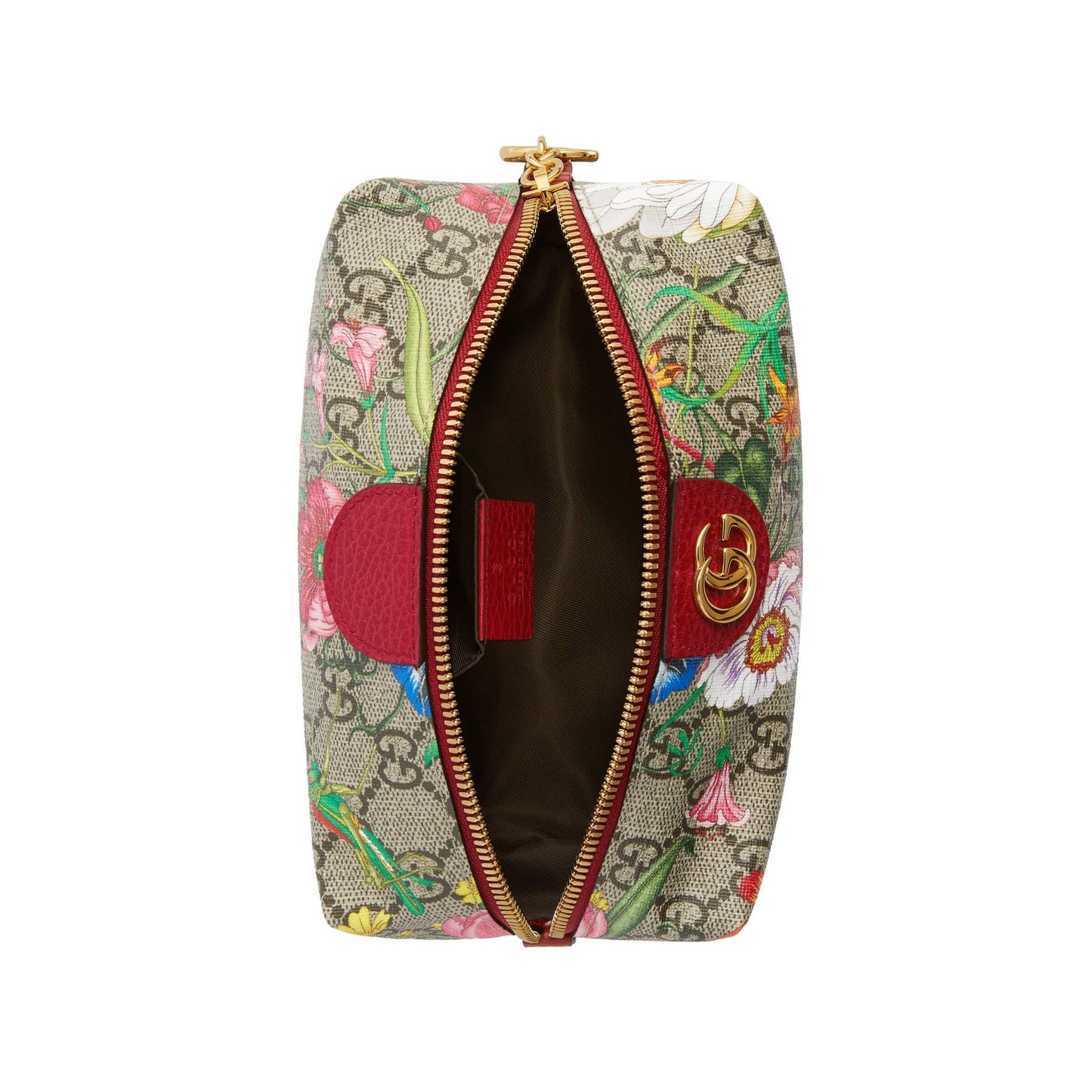 Gucci Caro Leather Canvas Handbag
