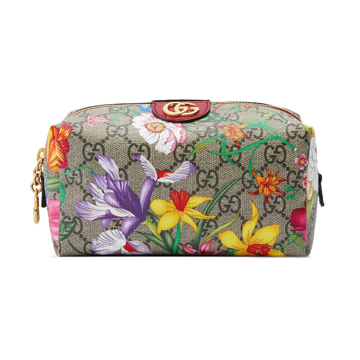 Gucci Caro Leather Canvas Handbag