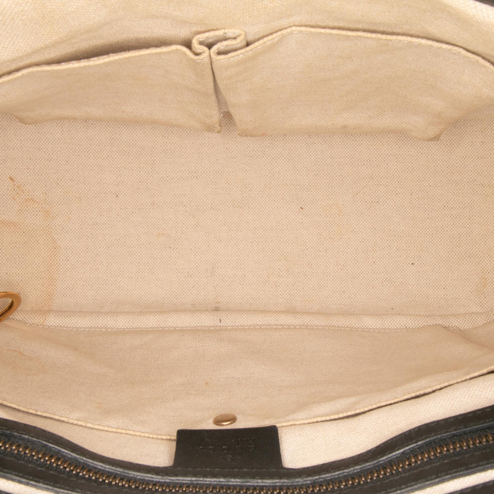 Gucci Patent Bright Bit Satchel
