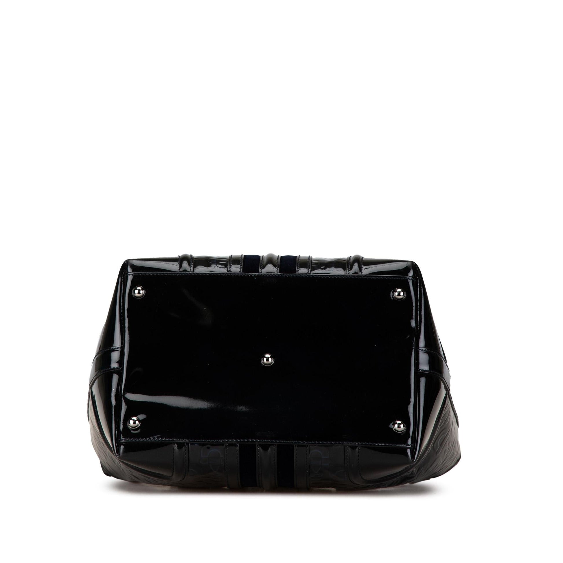 Gucci Patent Horsebit Treasure Handbag (SHG-RRhddh)