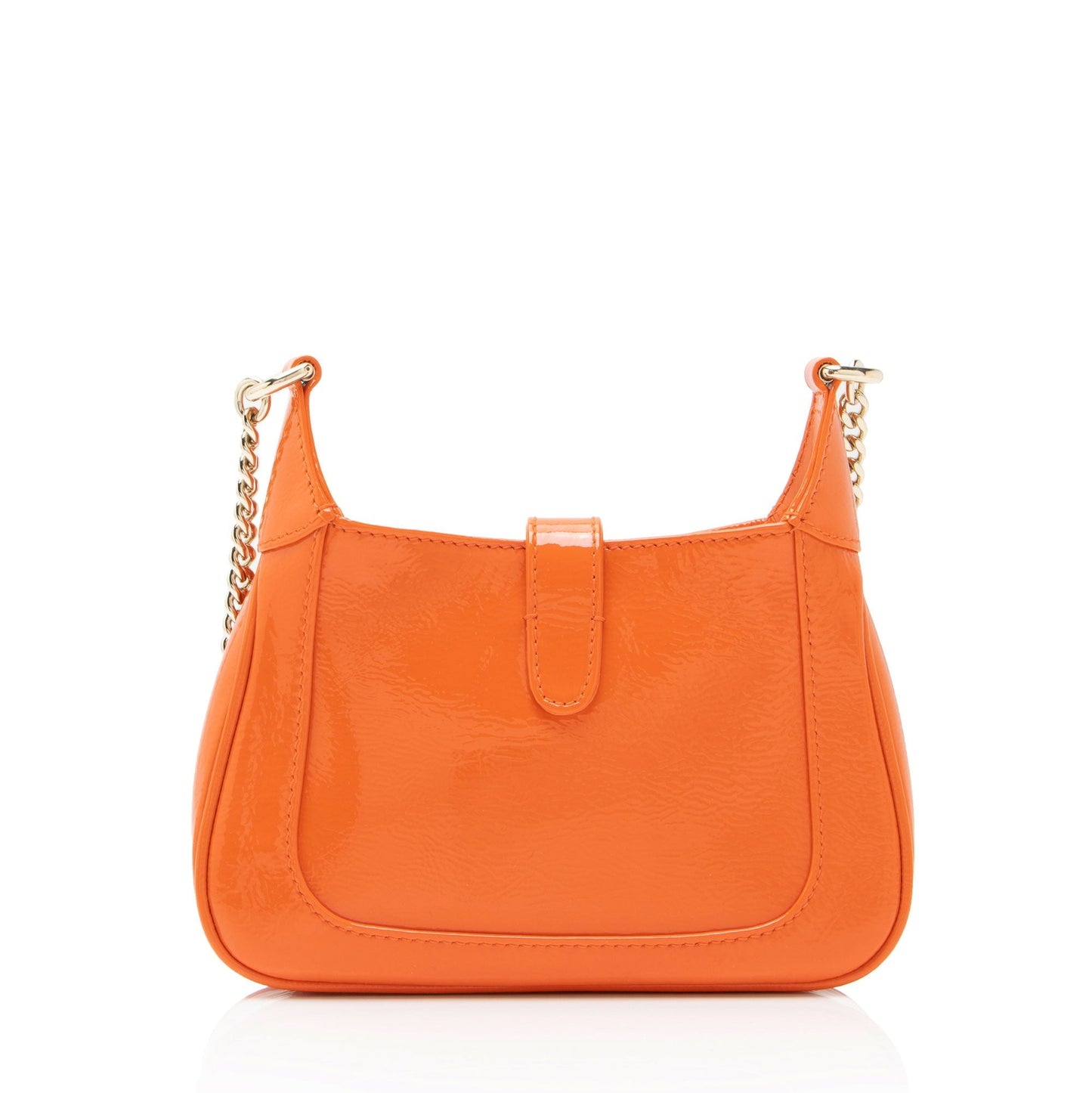 Gucci Patent Leather Jackie Notte Mini Shoulder Bag