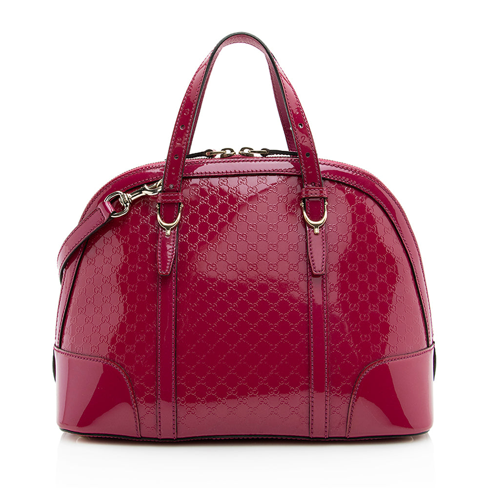 Gucci Leather Canvas Shoulder Bag