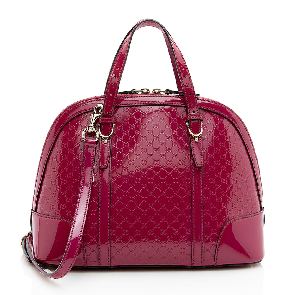 Gucci Leather Canvas Shoulder Bag