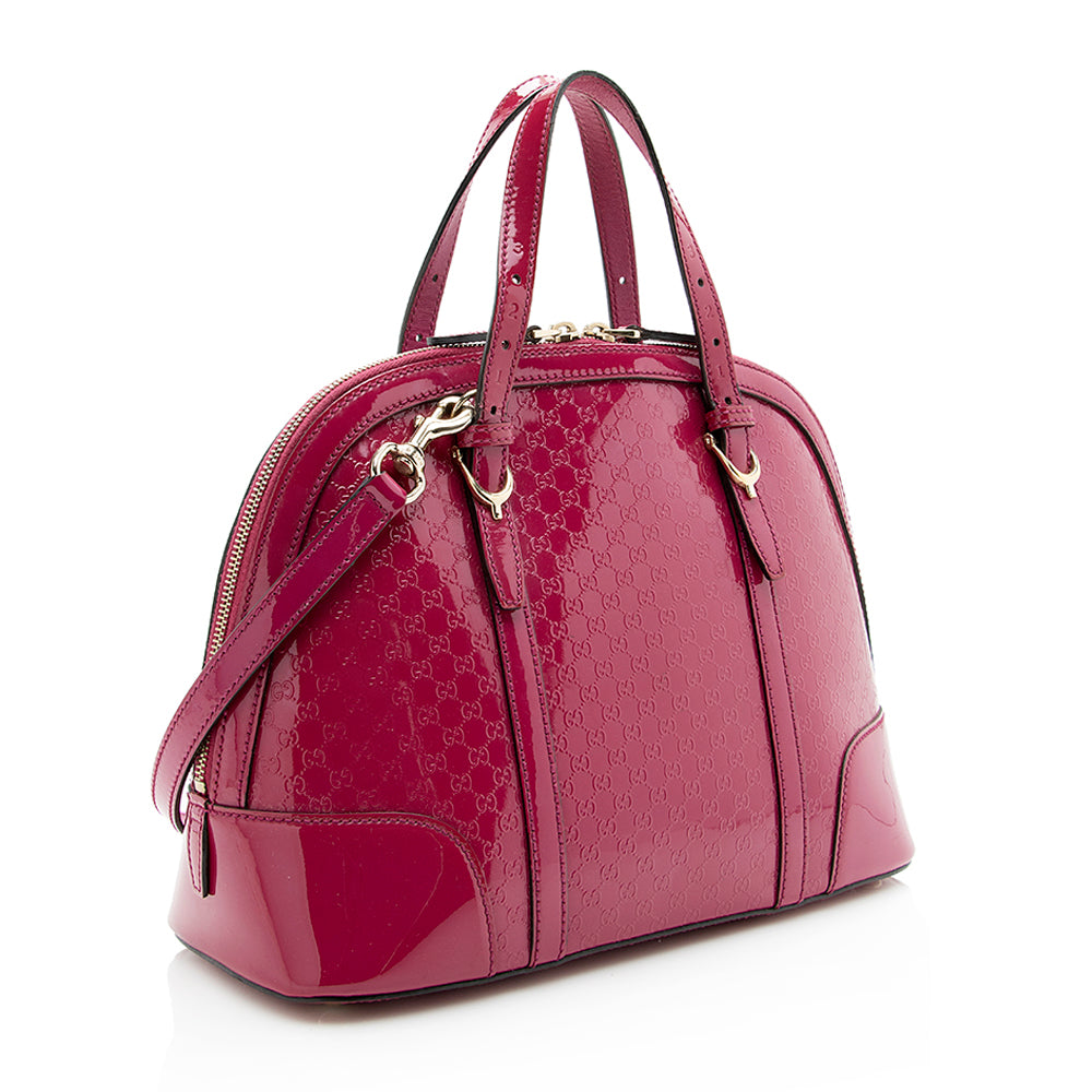 Gucci Leather Canvas Shoulder Bag
