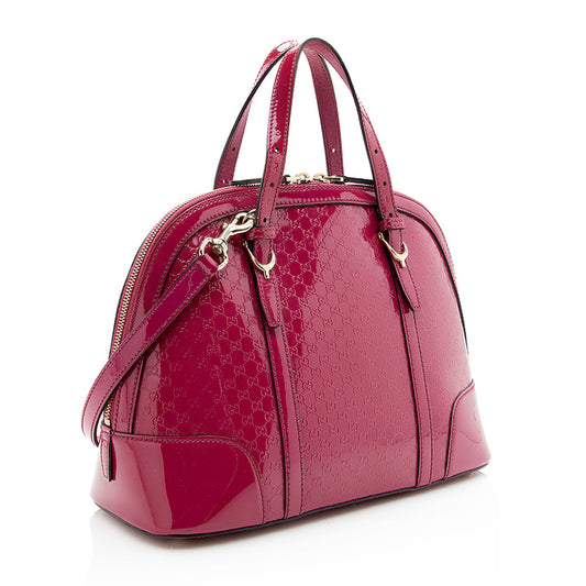 Gucci Leather Canvas Shoulder Bag