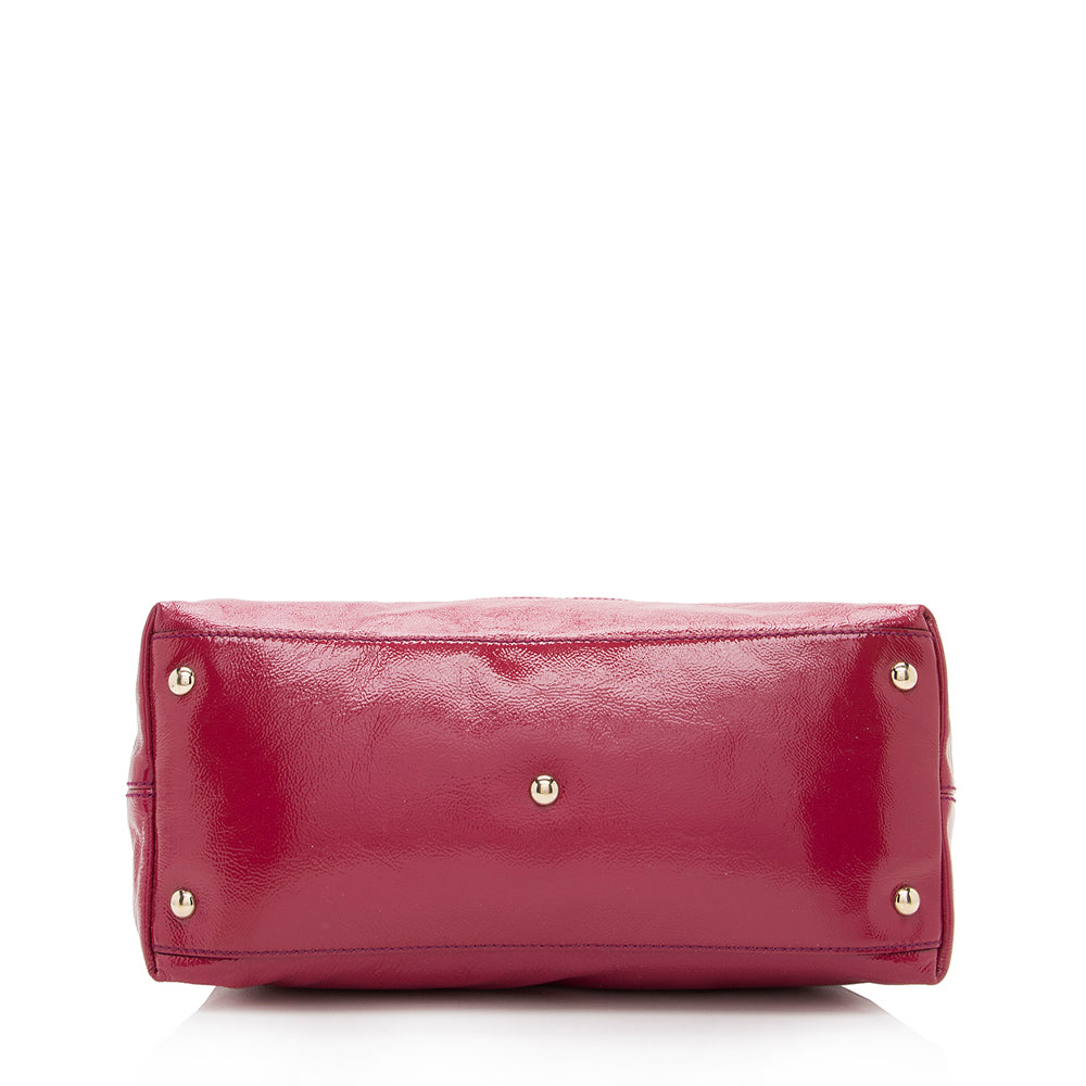 Gucci Leather Canvas Tote