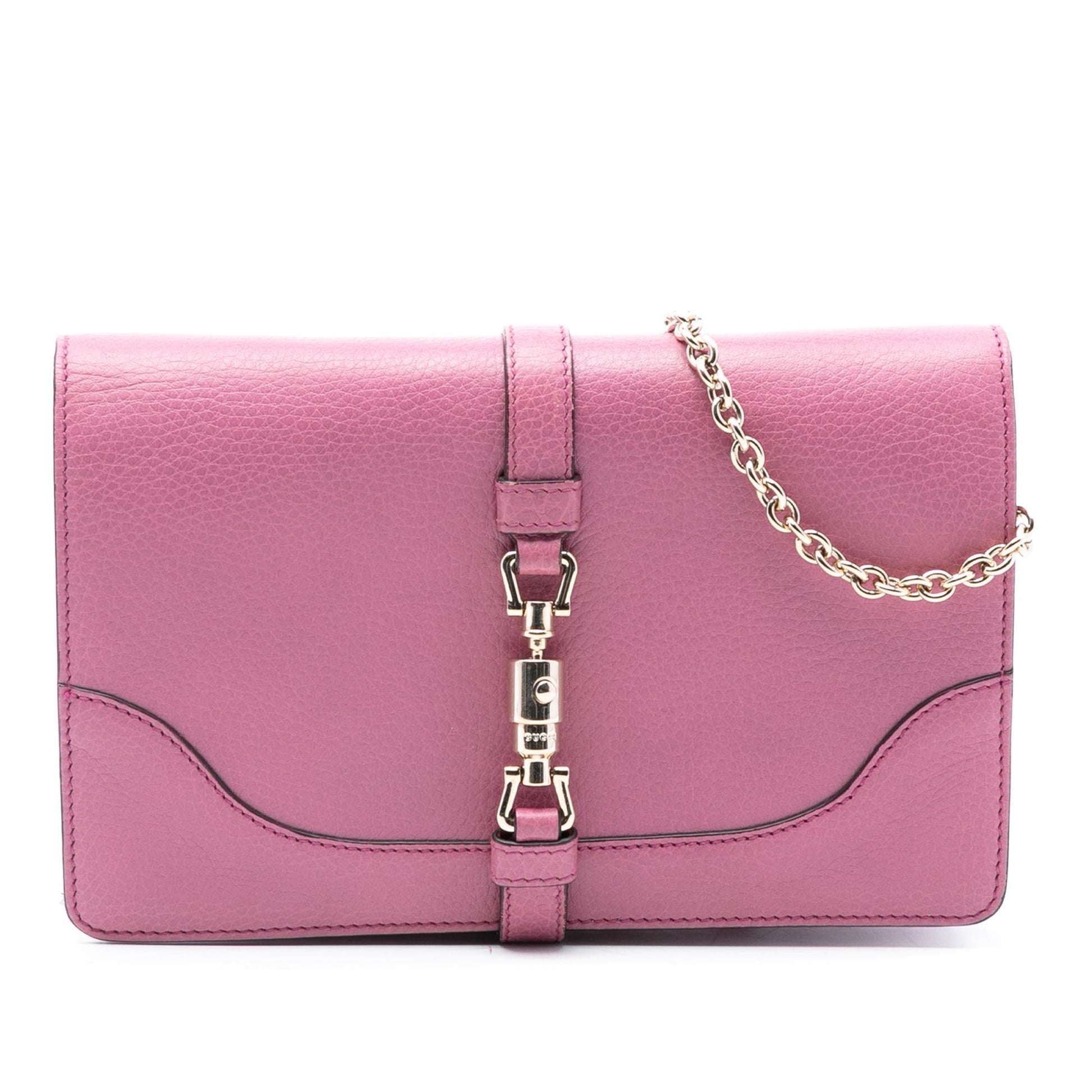 Gucci Pebbled Calfskin Piston Broadway Evening Bag