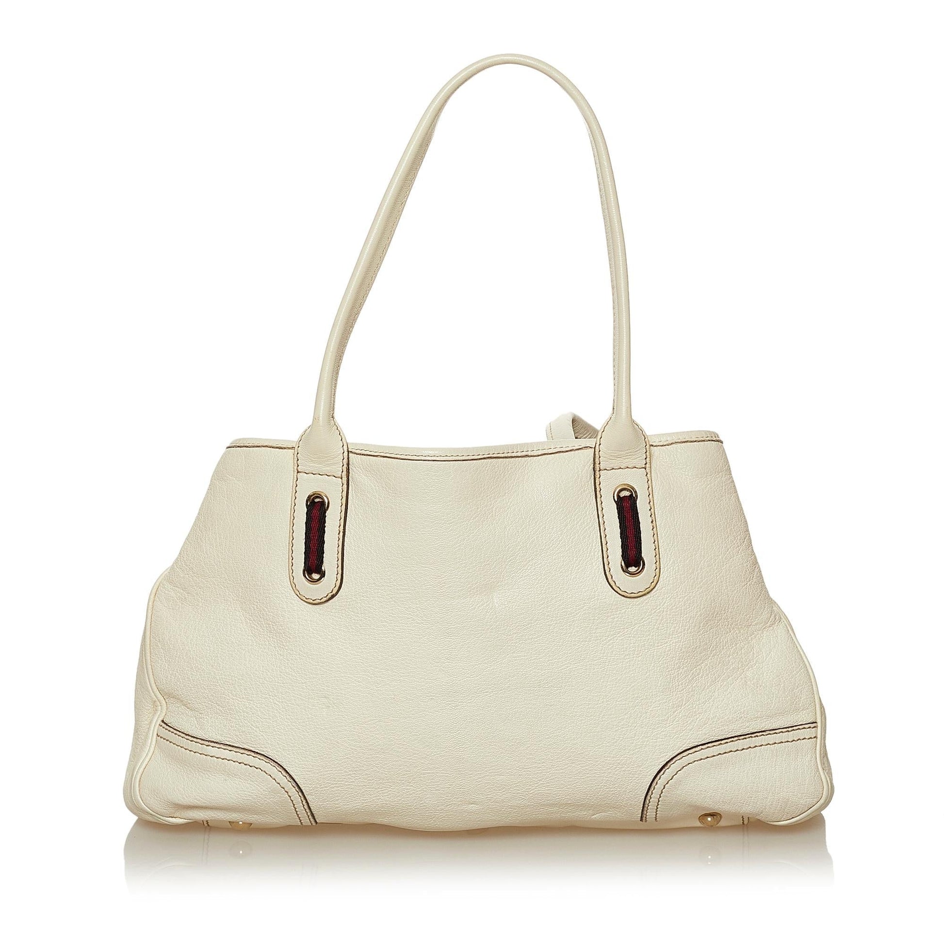 Gucci Princy Leather Tote Bag (SHG-29059)