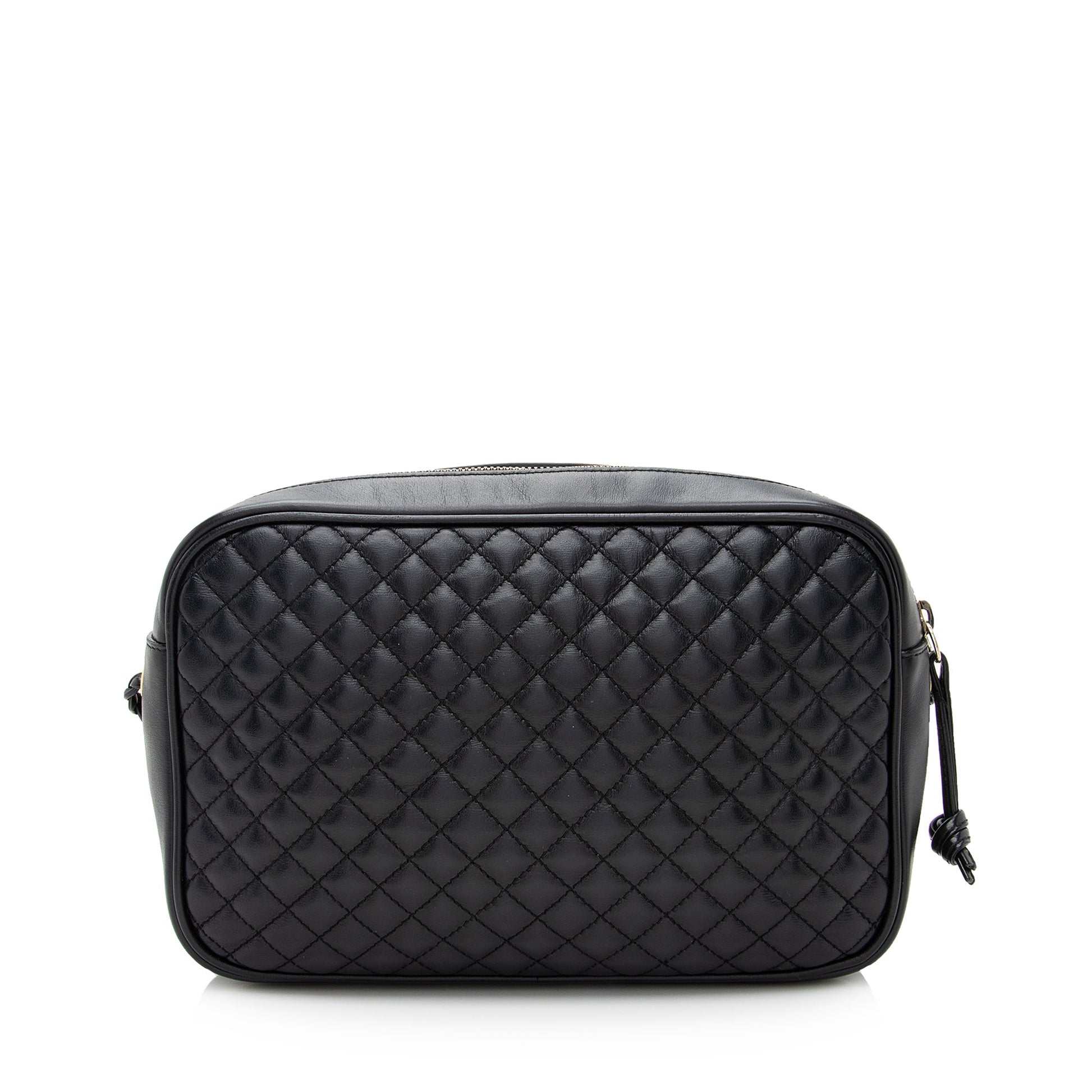 Gucci Quilted Leather Web Trapuntata Small Shoulder Bag - FINAL Sale (SHF-22403)