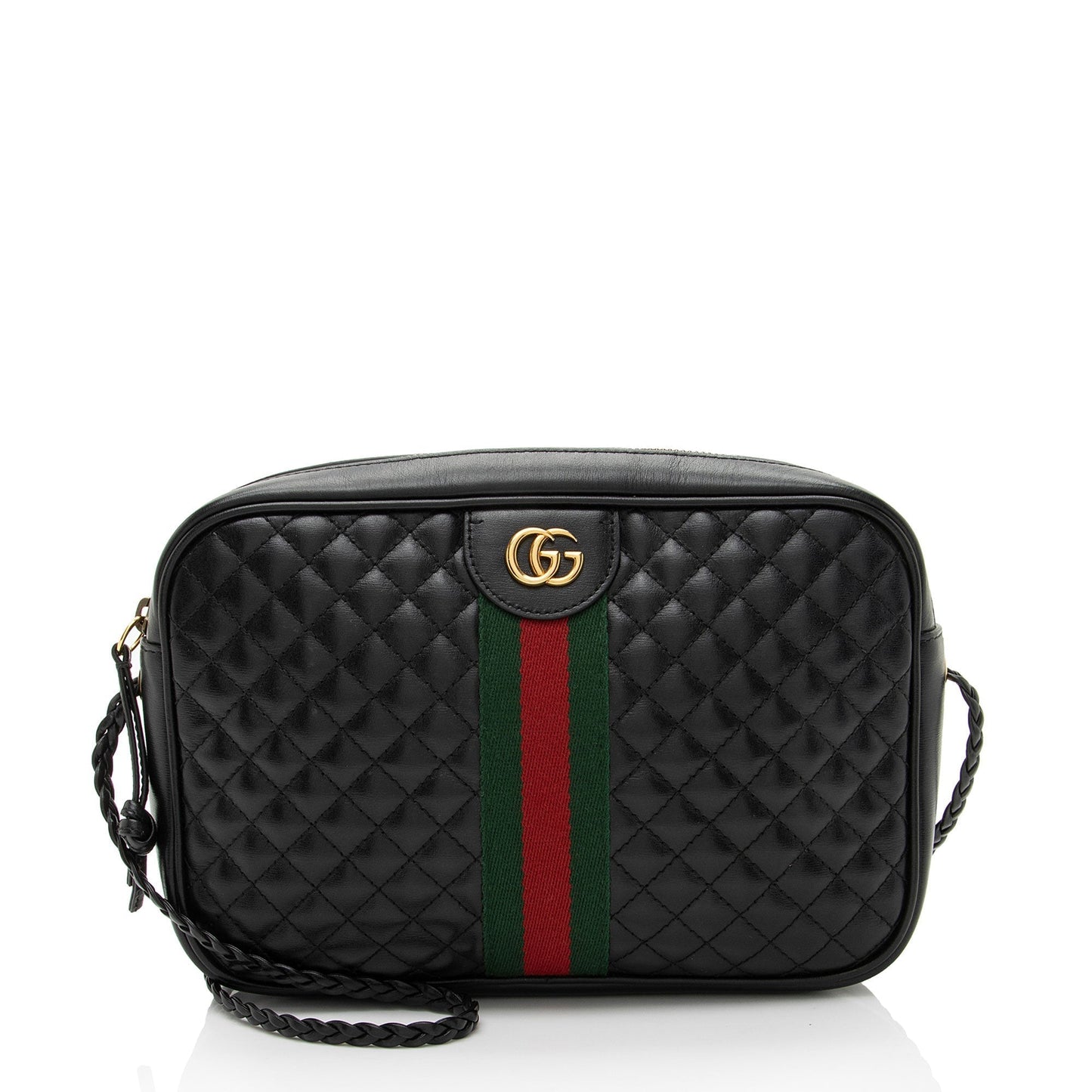 Gucci Nylon Quilted Leather Crossbody