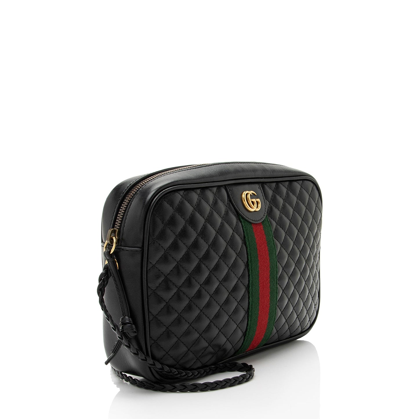 Gucci Nylon Quilted Leather Crossbody