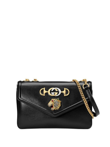 Gucci Caro Chain Leather Shoulder Bag