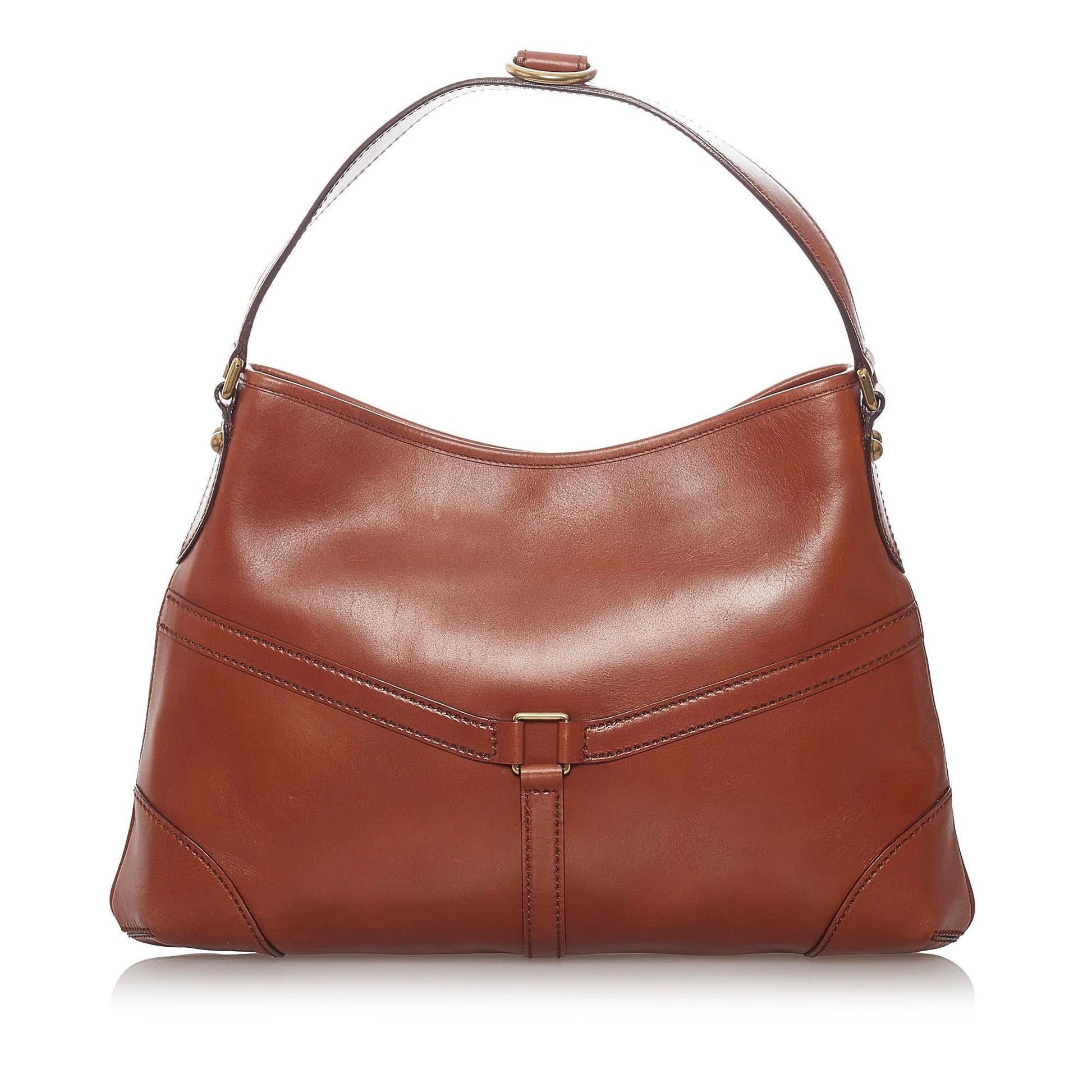 Gucci Leather Shoulder Bag Style 44