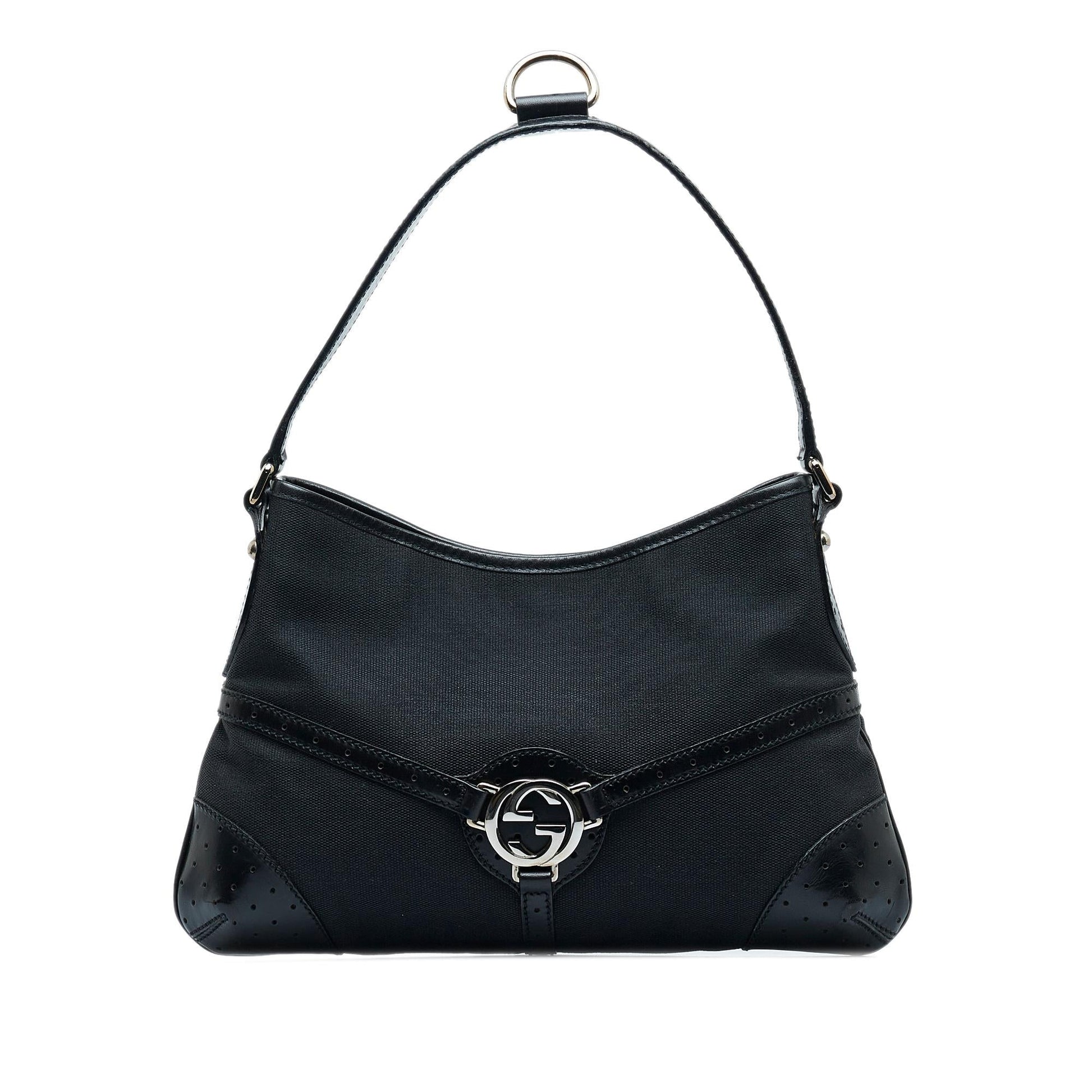 Gucci Canvas Shoulder Bag