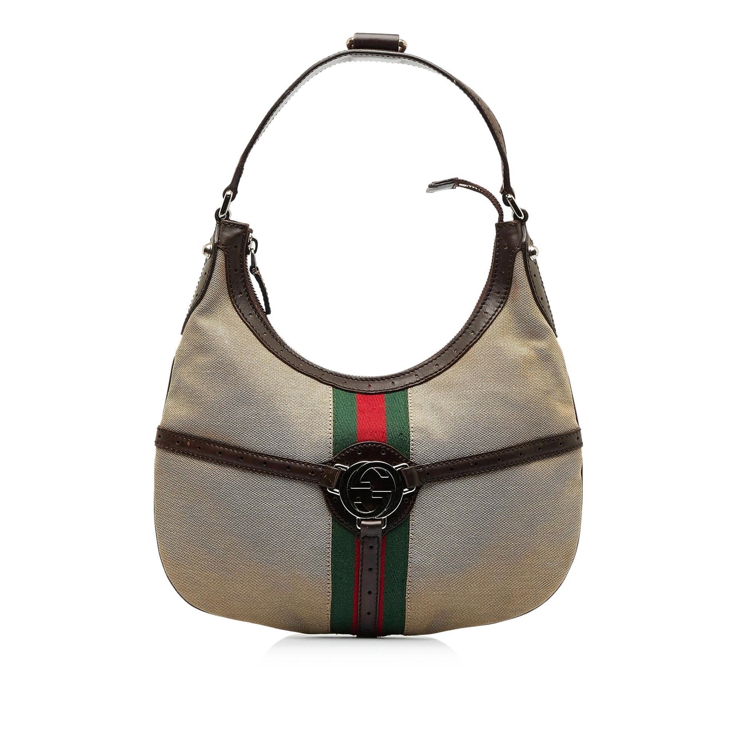 Gucci Canvas Shoulder Bag