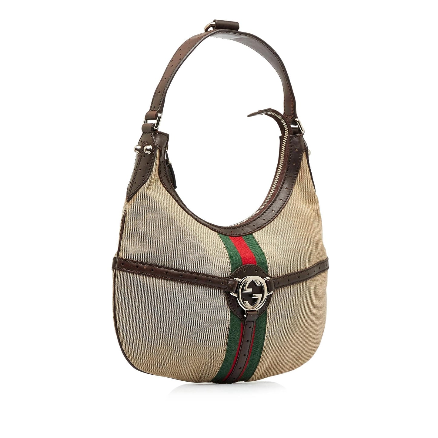 Gucci Canvas Shoulder Bag