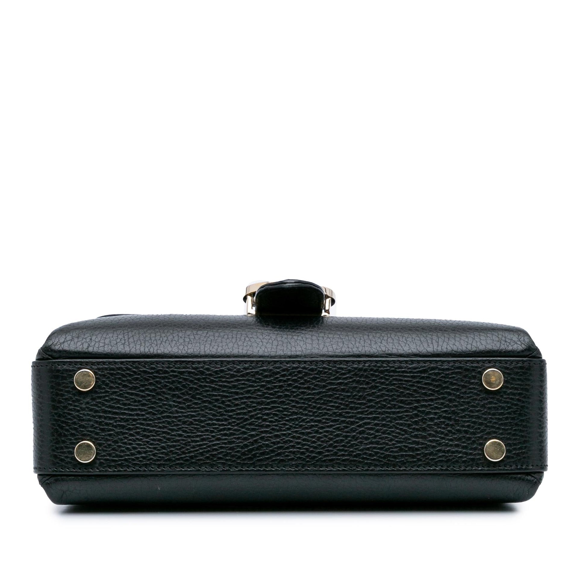 Gucci Small Dollar Calf Interlocking G Satchel