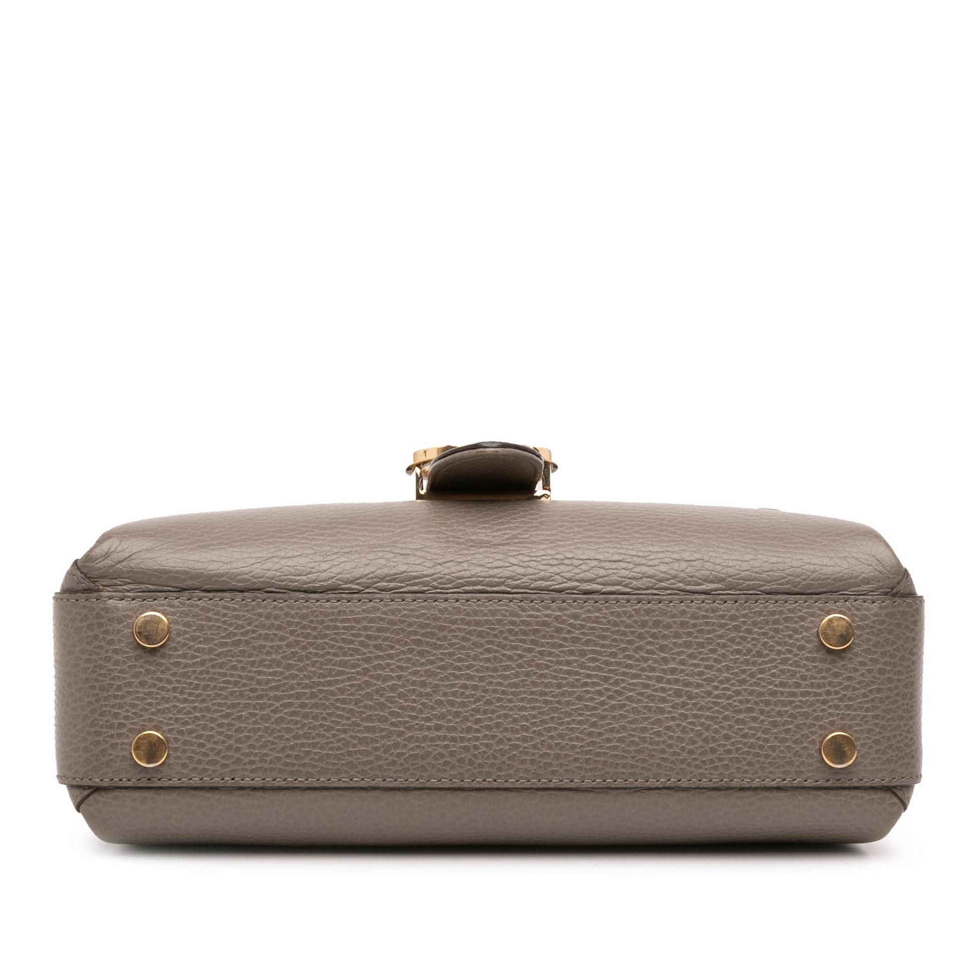 Gucci Small Dollar Calf Interlocking G Satchel
