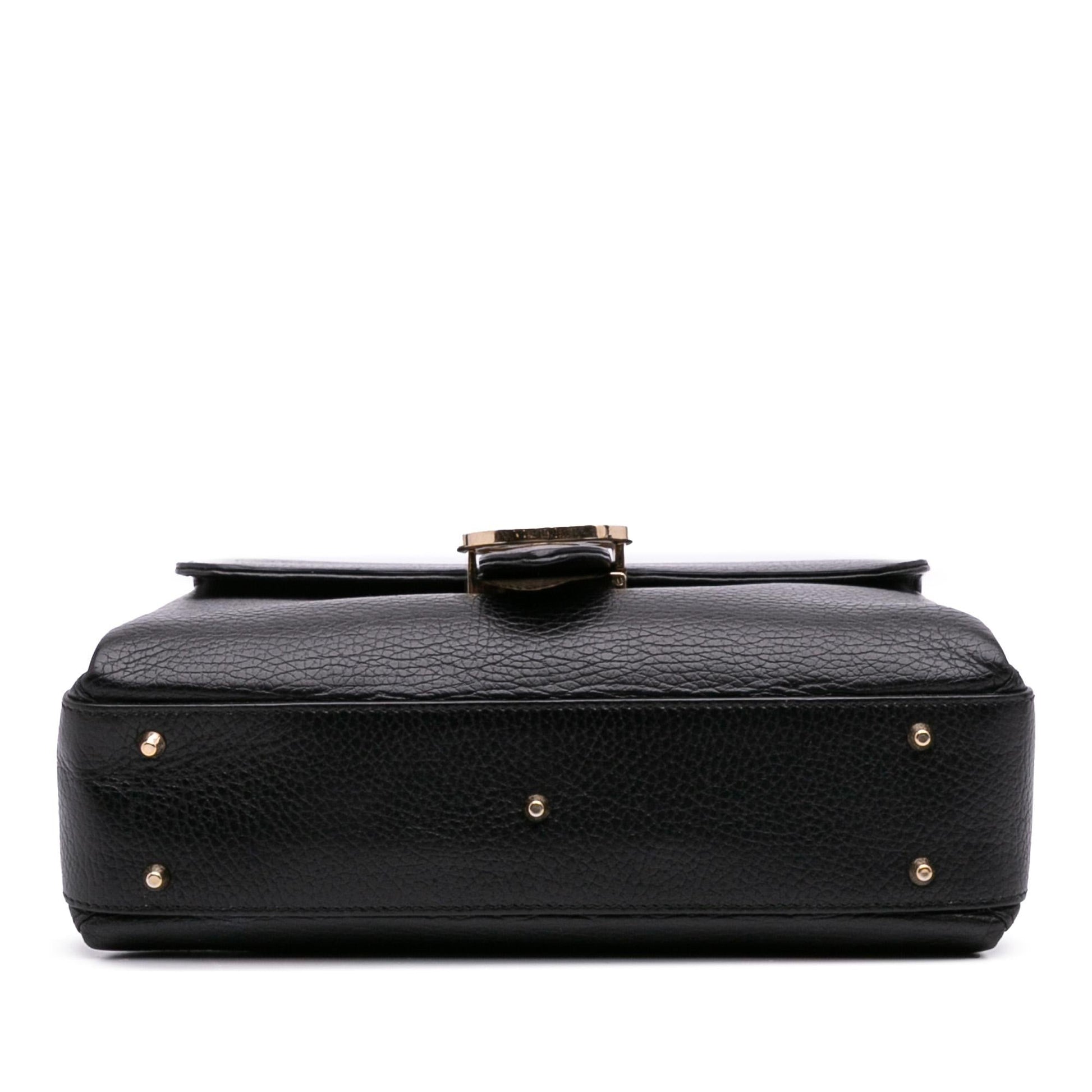 Gucci Small Dollar Calf Interlocking G Satchel