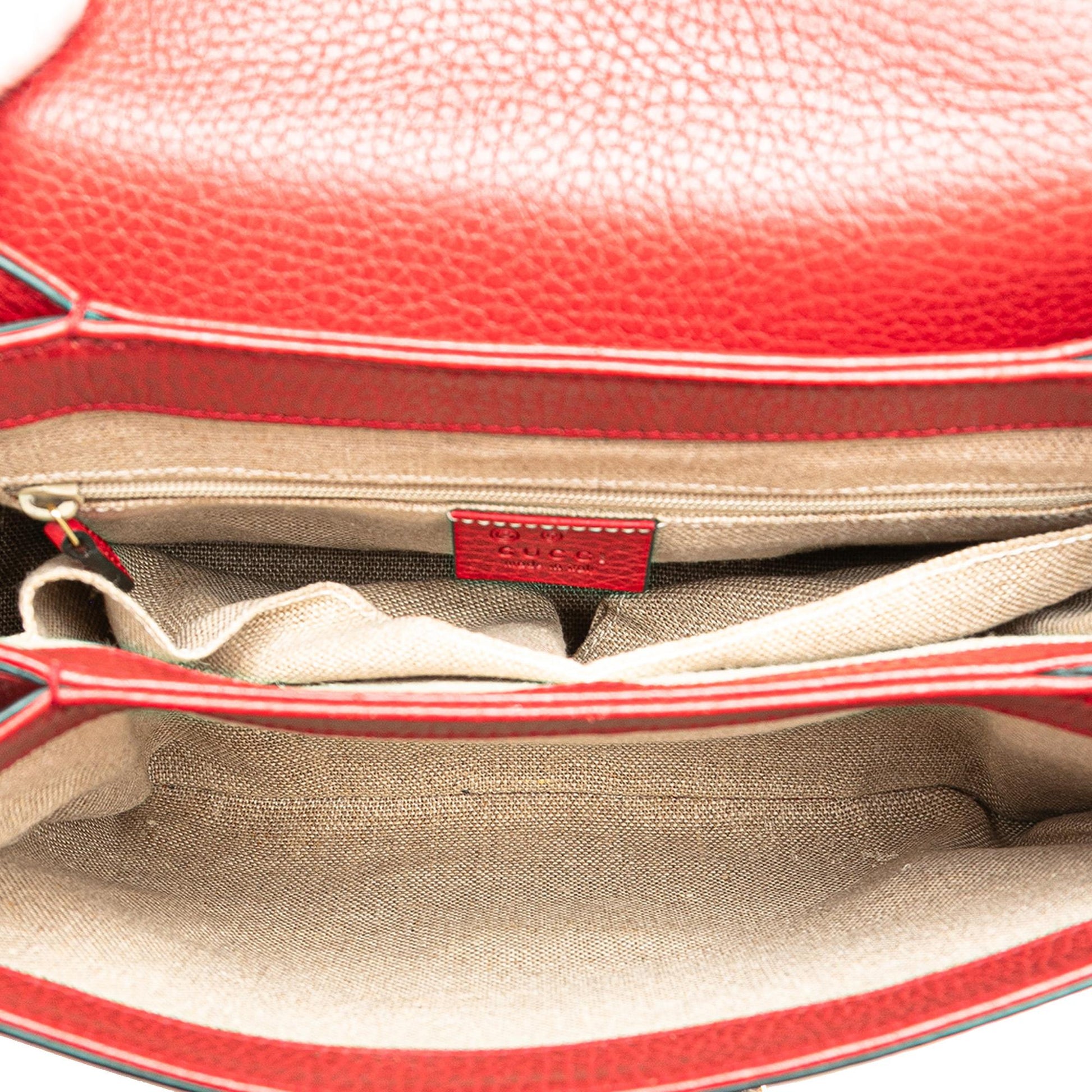 Gucci Small Dollar Calf Interlocking G Satchel