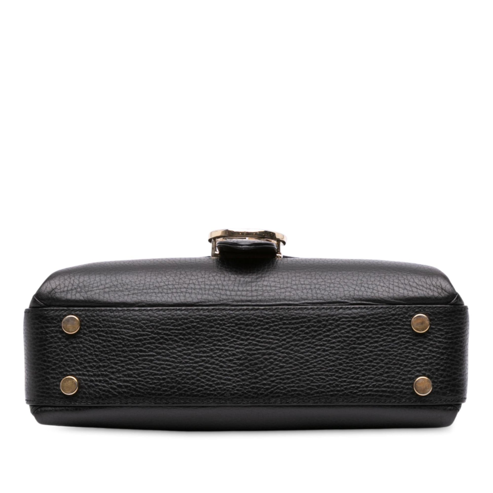 Gucci Small Dollar Calf Interlocking G Satchel