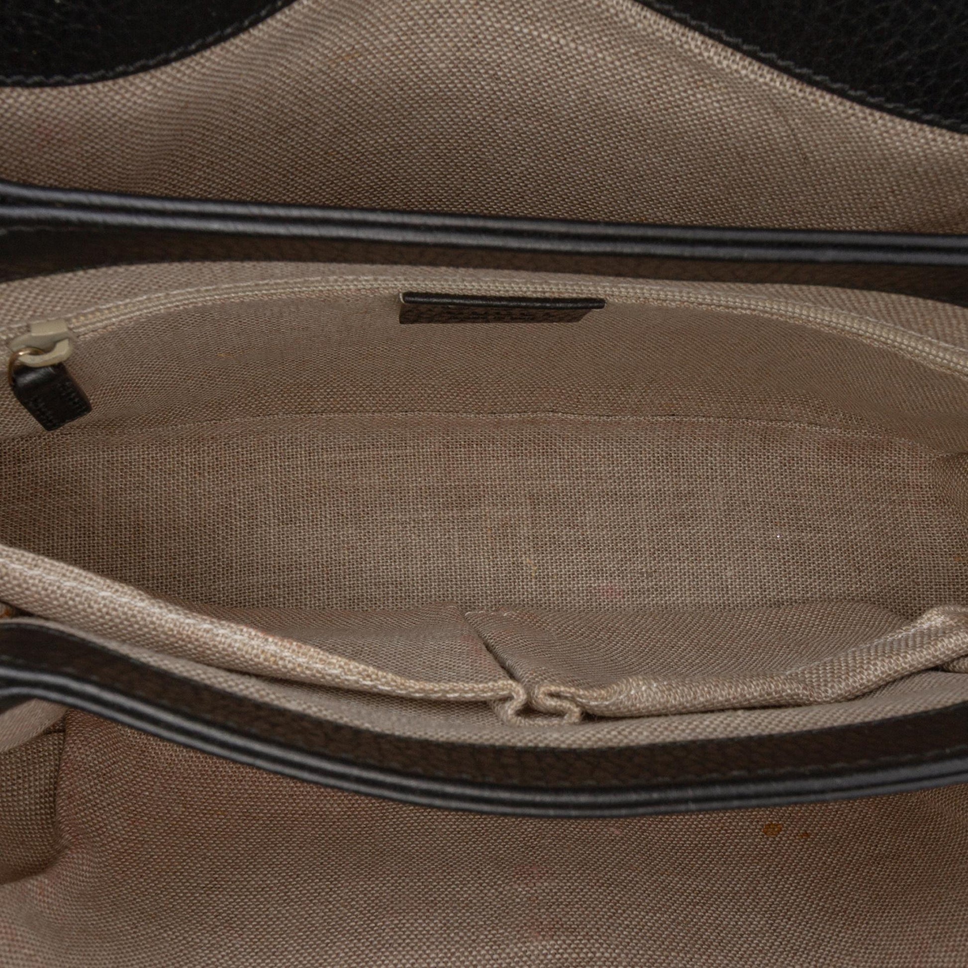 Gucci Small Dollar Calf Interlocking G Satchel