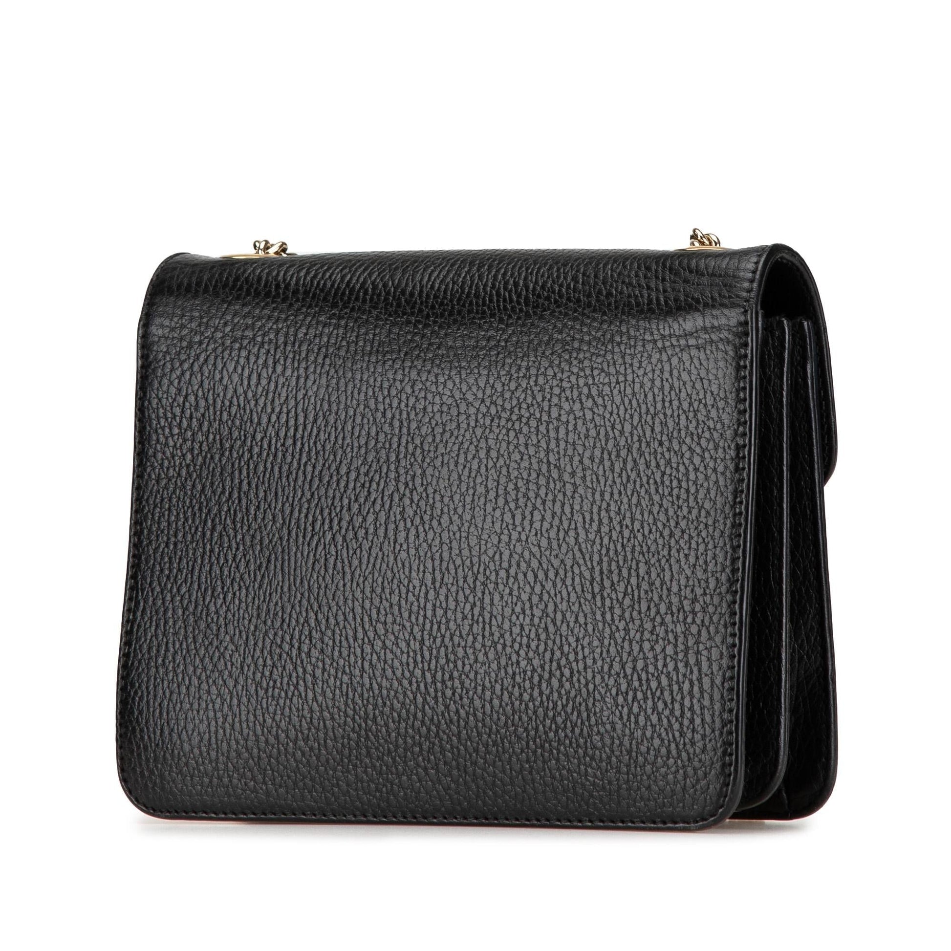Gucci Small Dollar Calfskin Interlocking G Crossbody