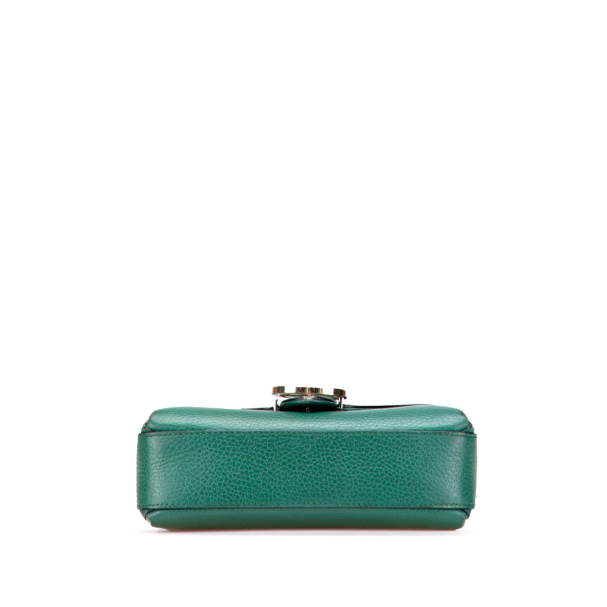 Gucci Small Dollar Calfskin Interlocking G Crossbody