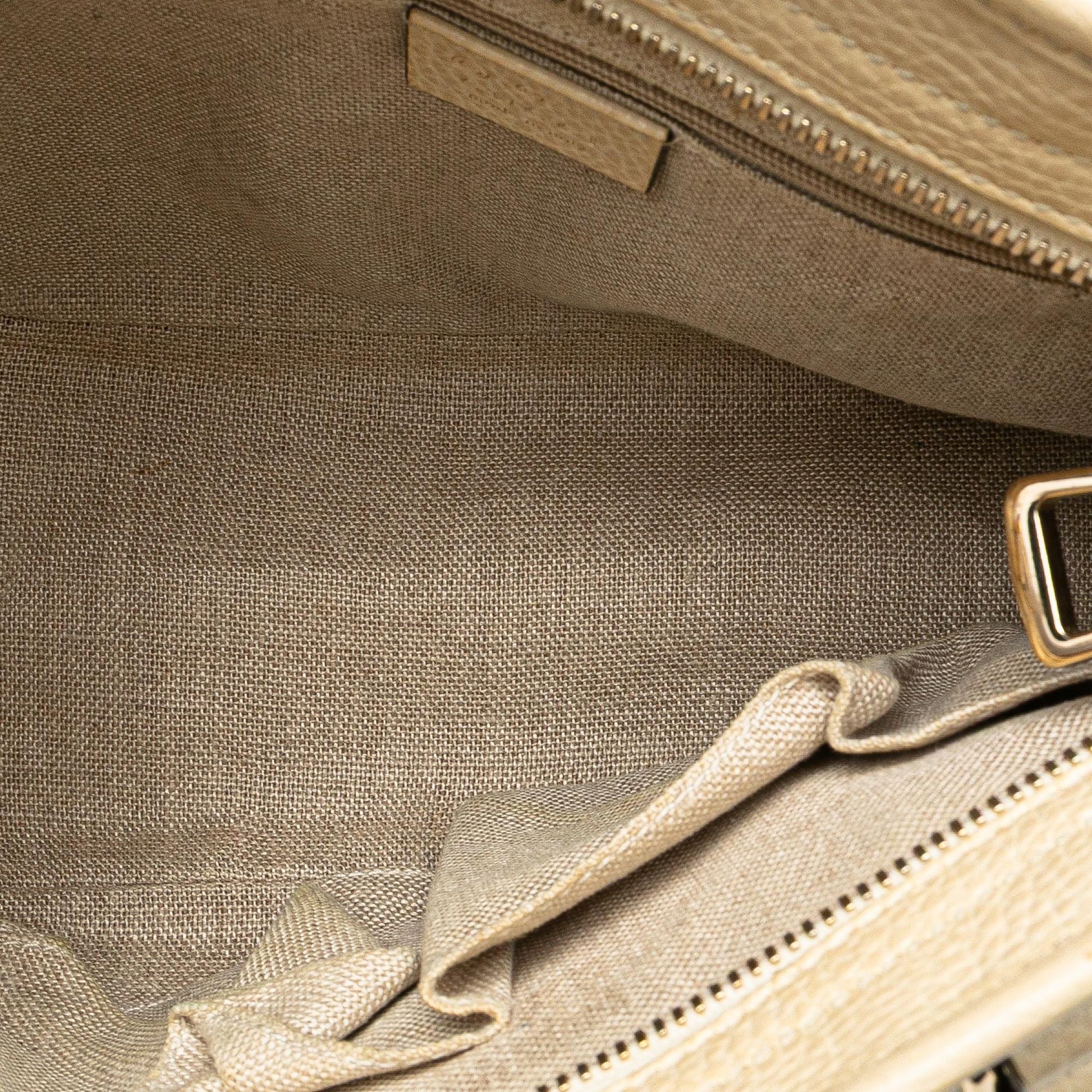 Gucci Small GG Canvas Bree Satchel