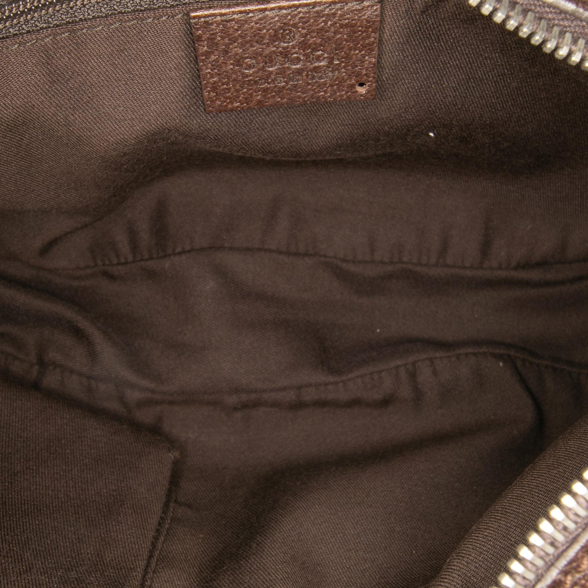 Gucci Small GG Canvas Web Pop Shoulder Bag