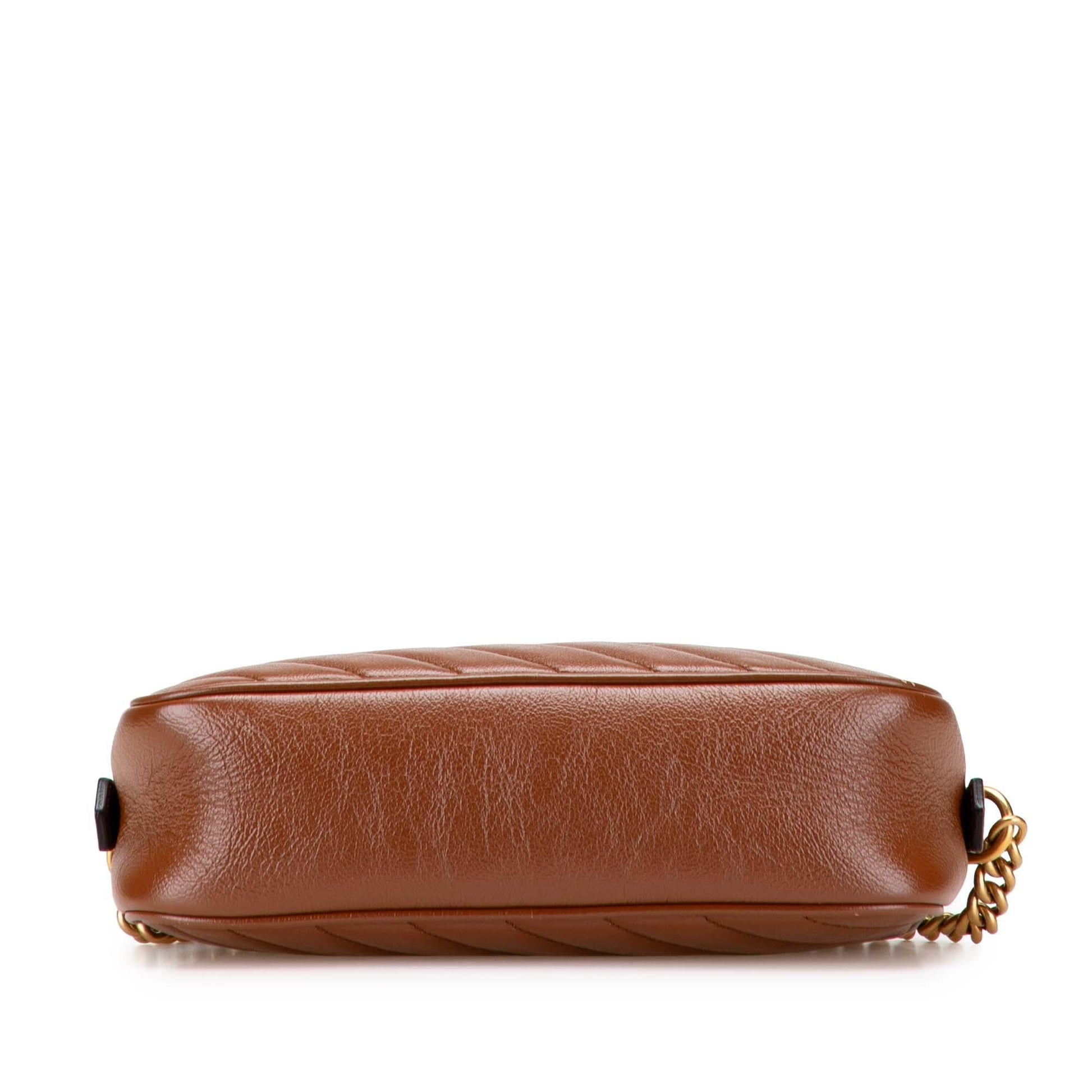 Gucci Small GG Marmont Matelasse Leather Crossbody