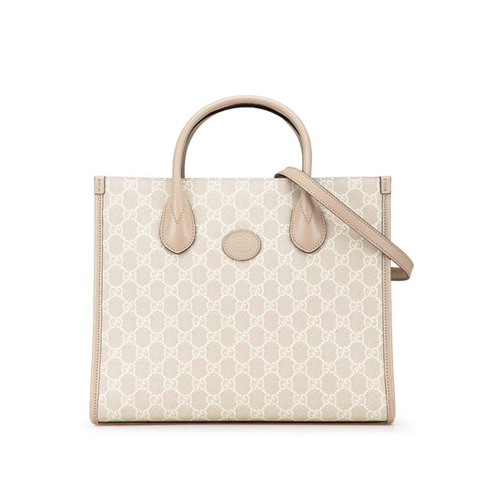 Gucci Small GG Supreme Interlocking G Tote
