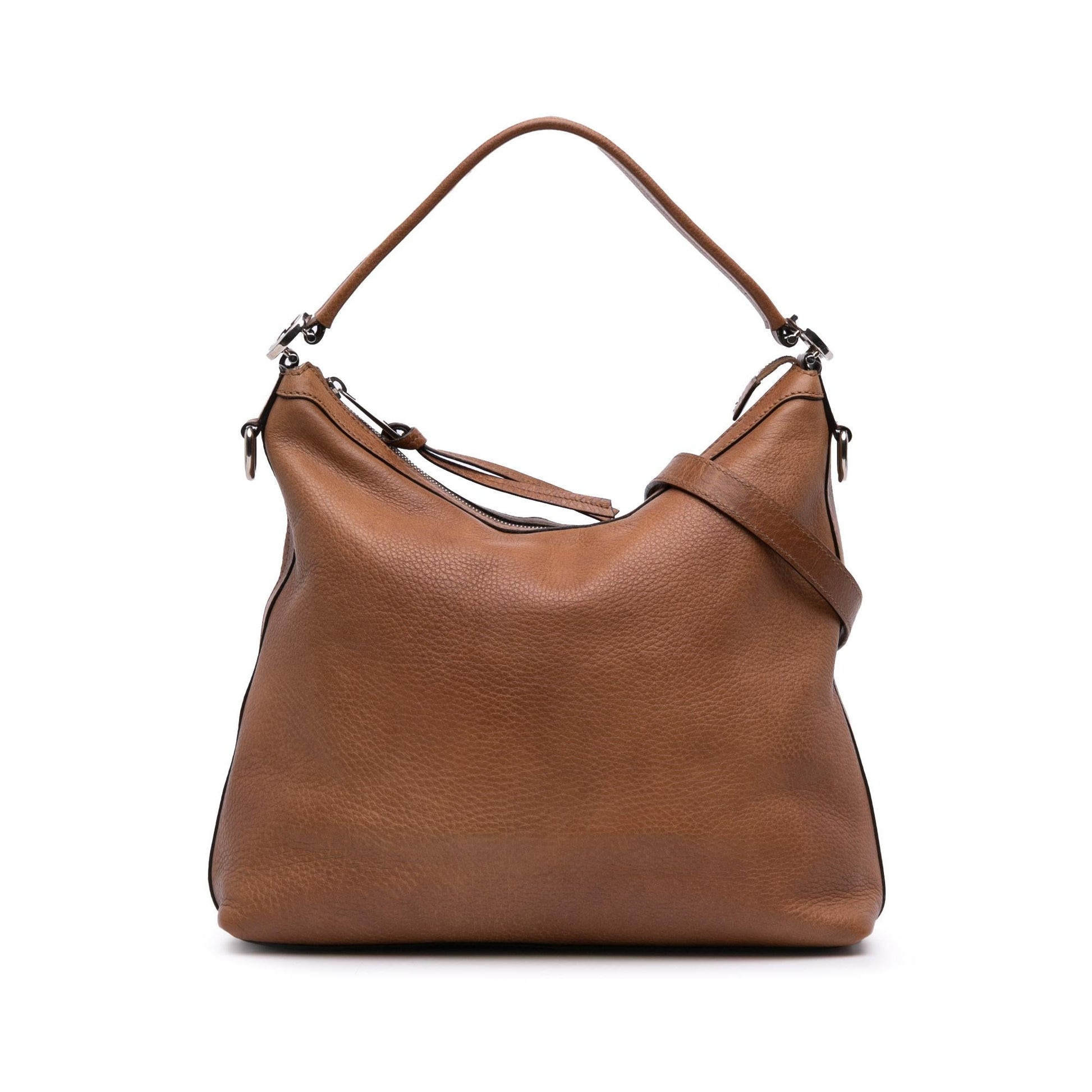 Gucci Small Grained Calfskin Miss GG Satchel