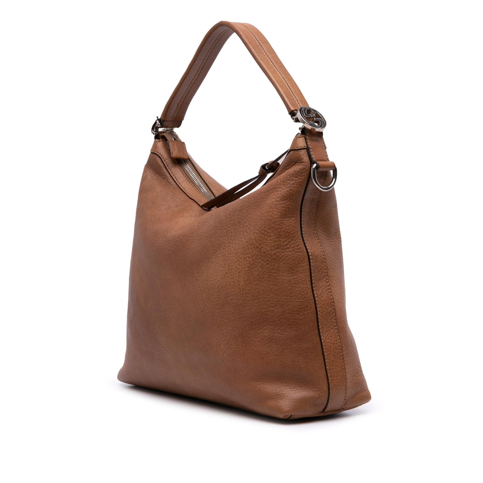 Gucci Small Grained Calfskin Miss GG Satchel