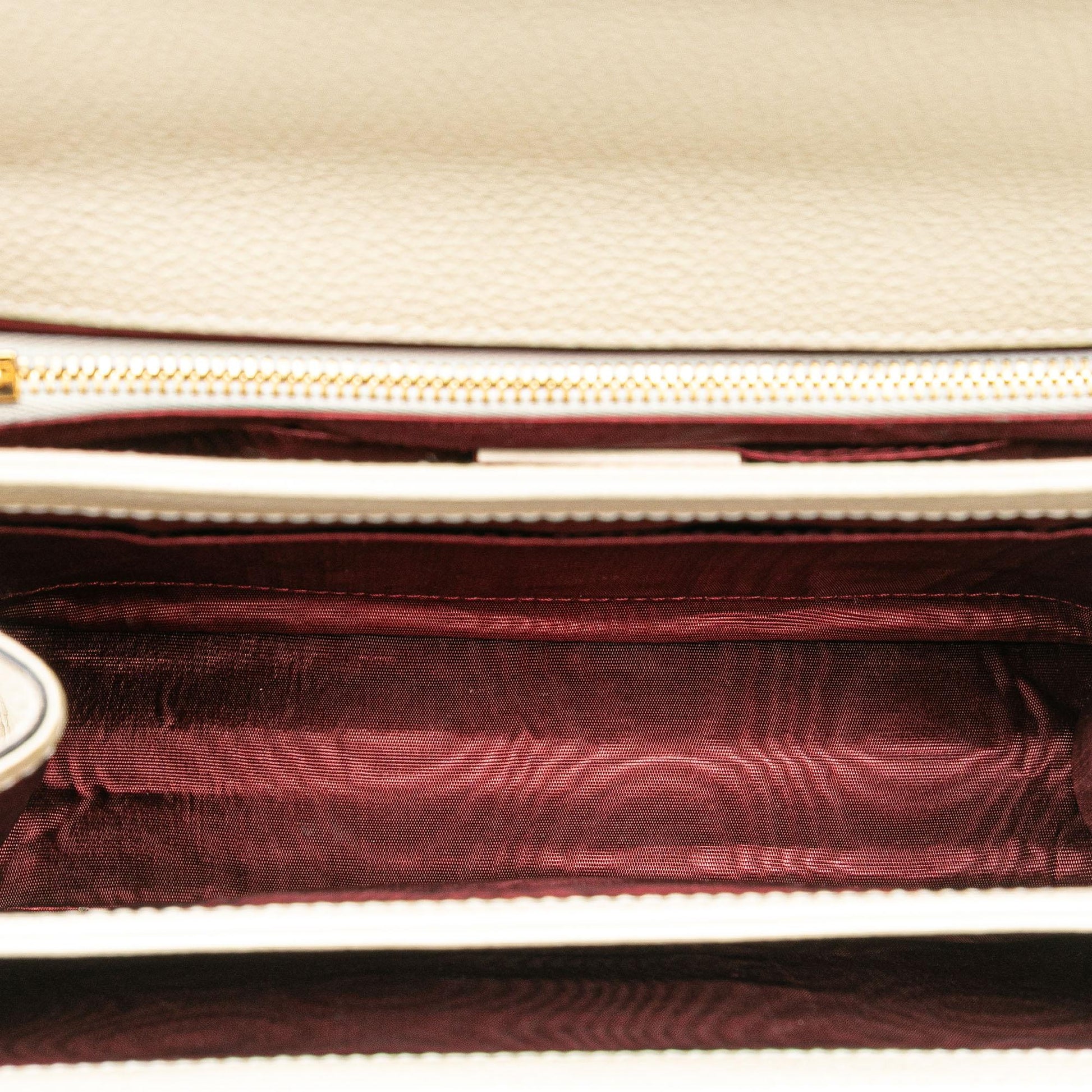Gucci Small Grainy Calfskin Zumi Flap Crossbody