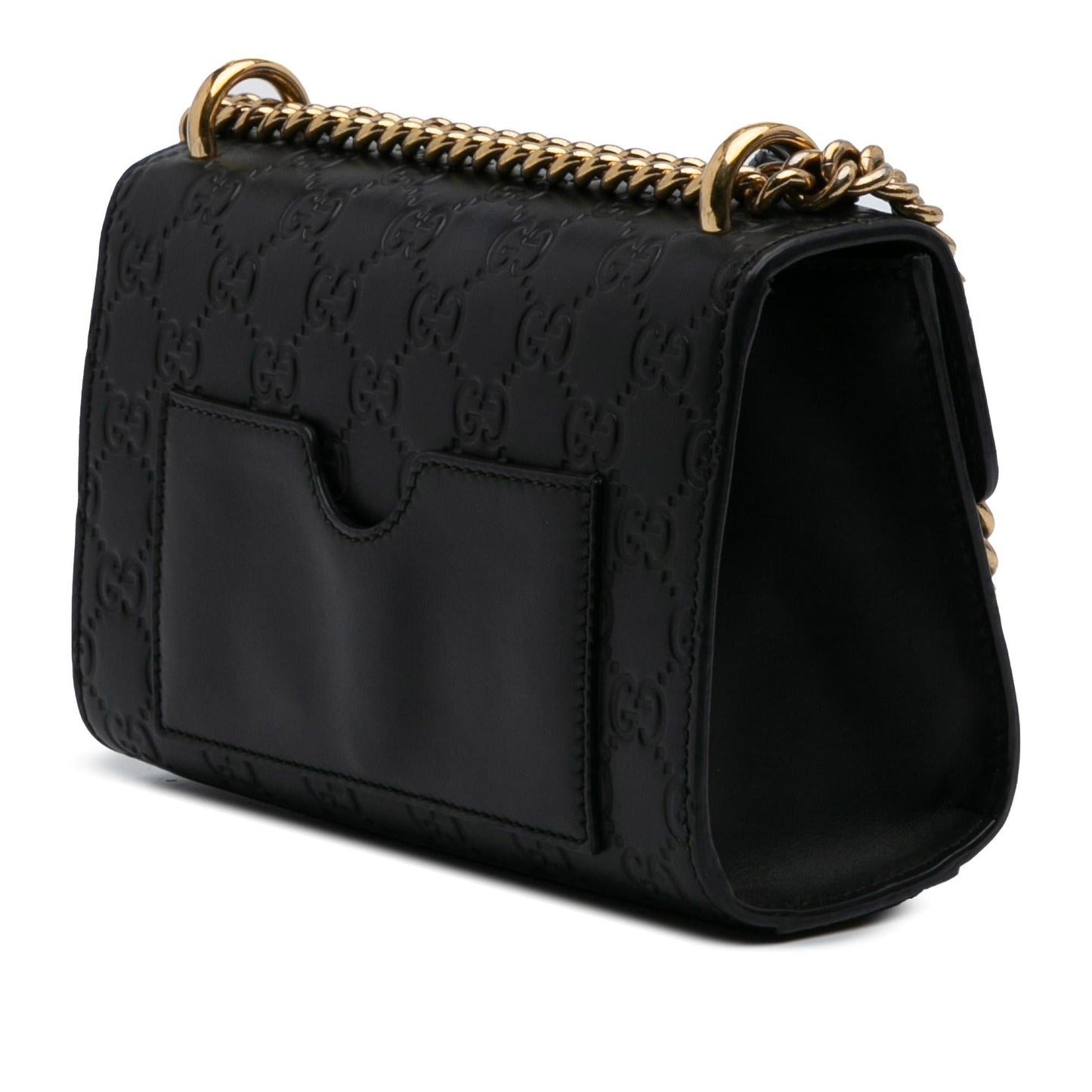 Gucci Small Guccissima Padlock Crossbody