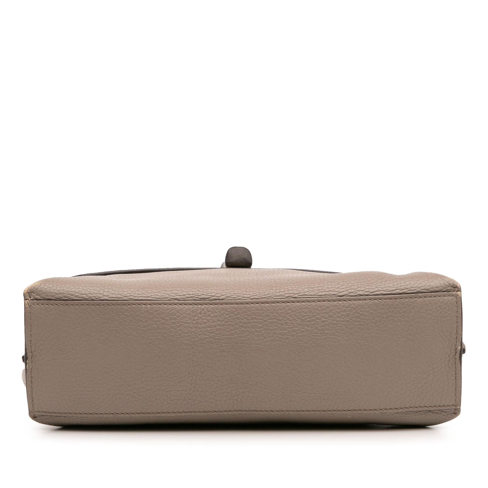 Gucci Small Leather Bamboo Daily Satchel