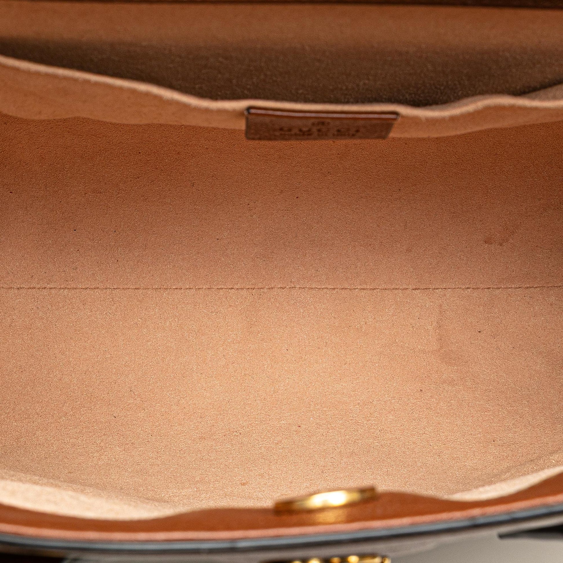 Gucci Small Leather Bamboo Diana Satchel