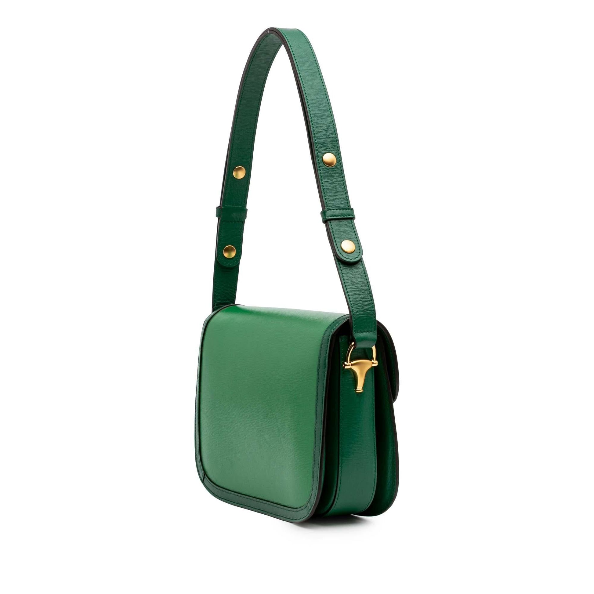 Gucci Small Leather Horsebit 1955 Shoulder Bag