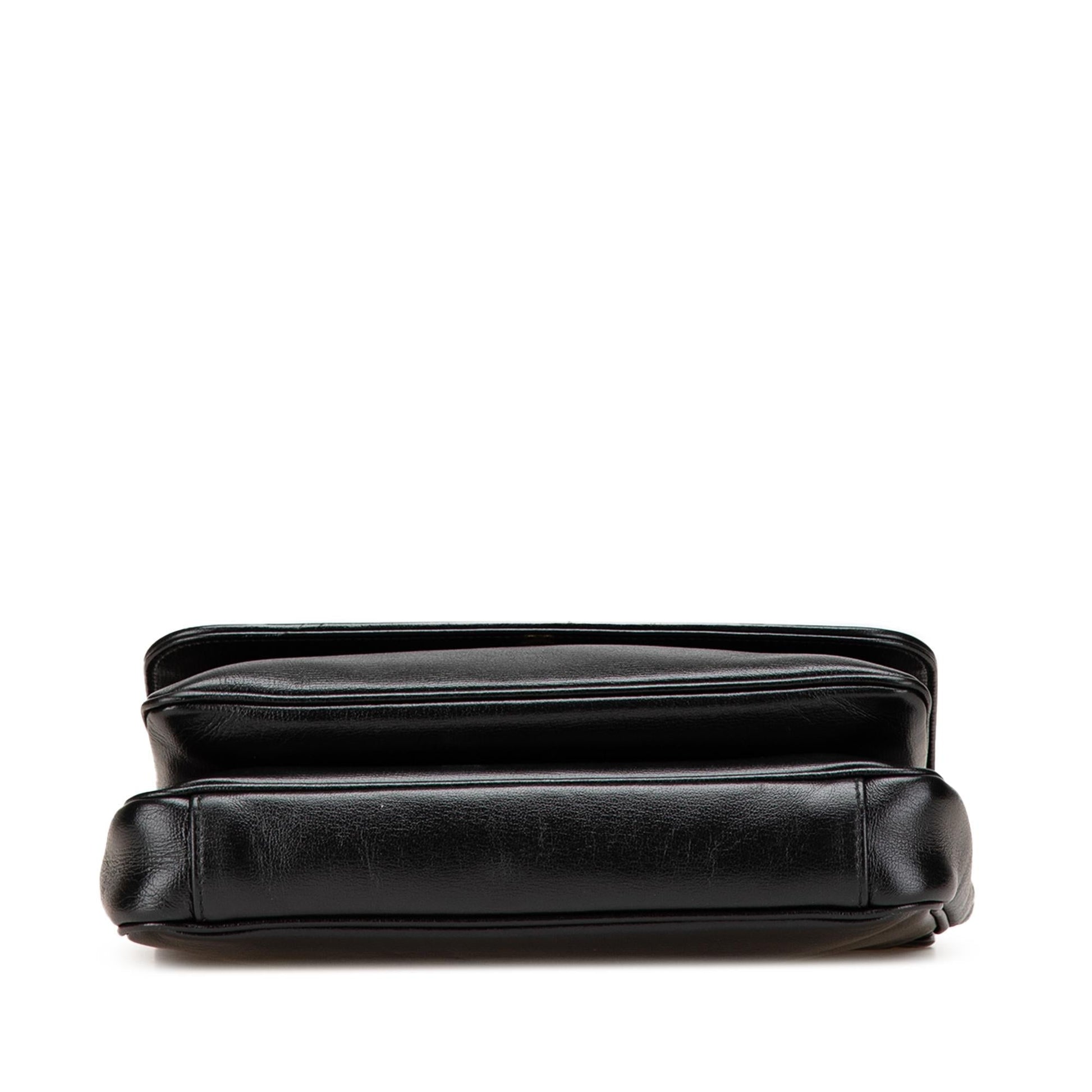 Gucci Small Leather Marina Chain Shoulder Bag