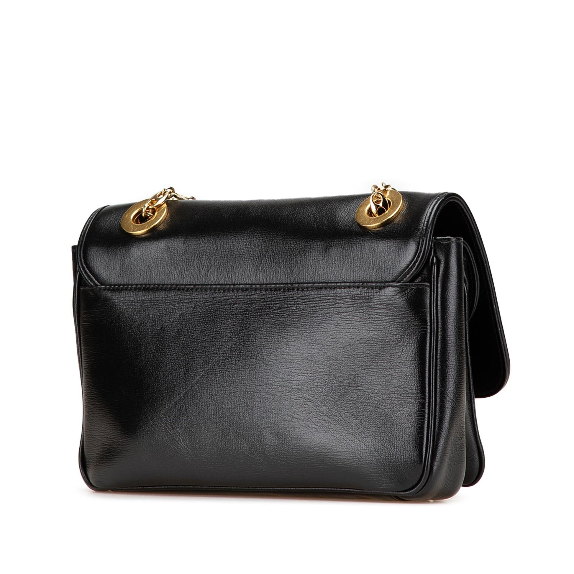 Gucci Small Leather Marina Chain Shoulder Bag