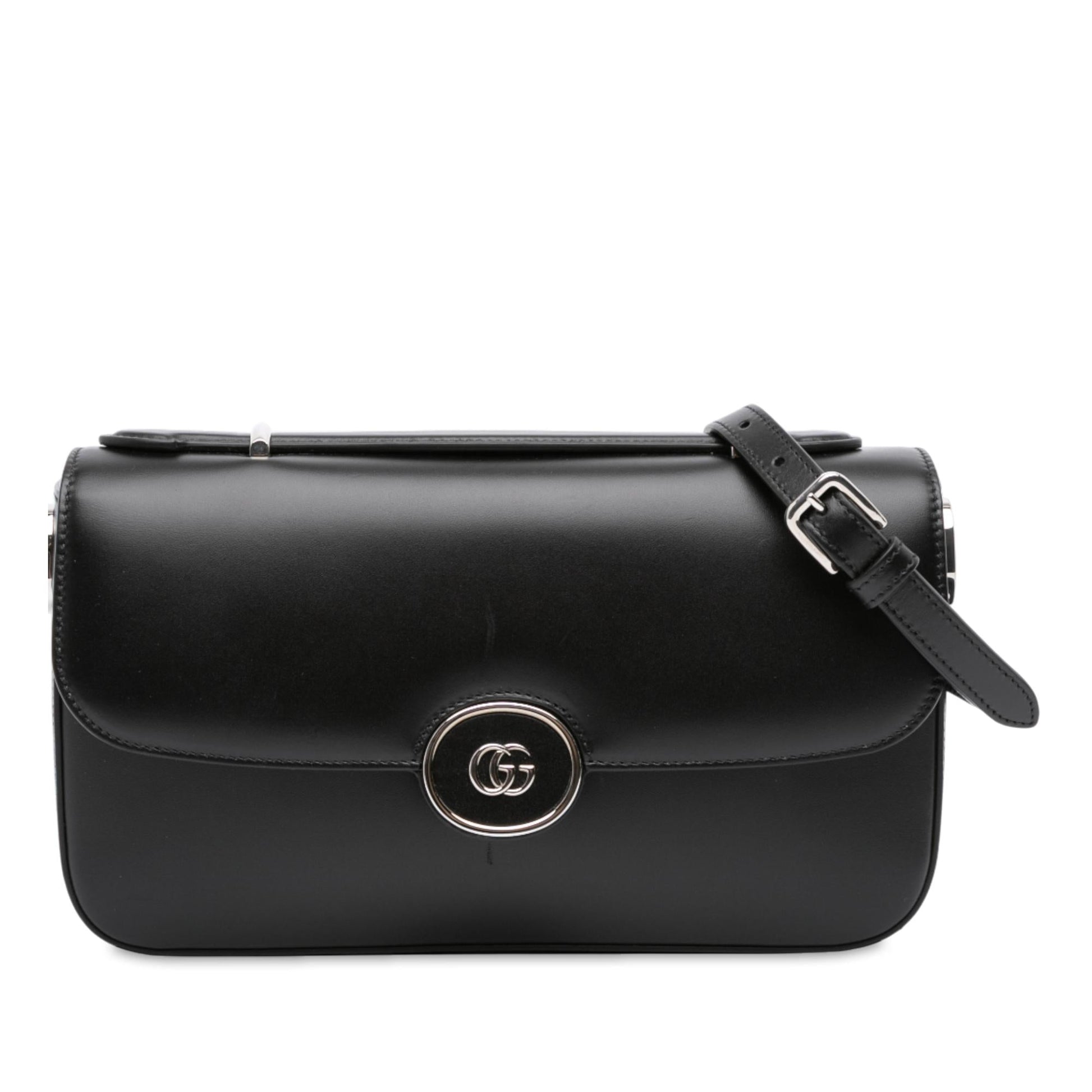 Gucci Small Leather Petite GG Satchel