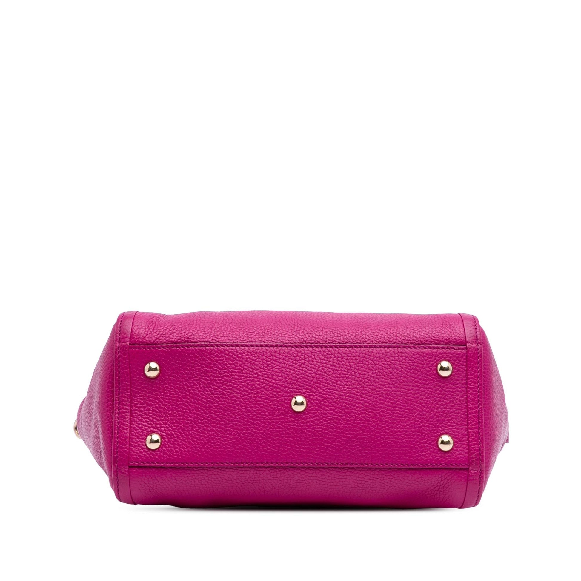 Gucci Small Leather Soho Cellarius Satchel